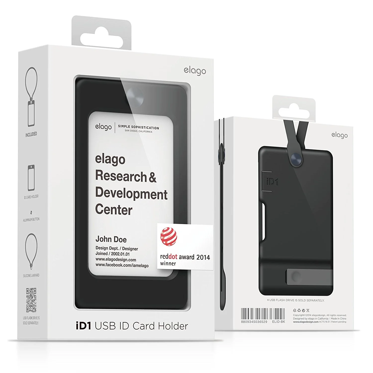 ID1 USB ID Card Holder [9 Colors] - Image 3