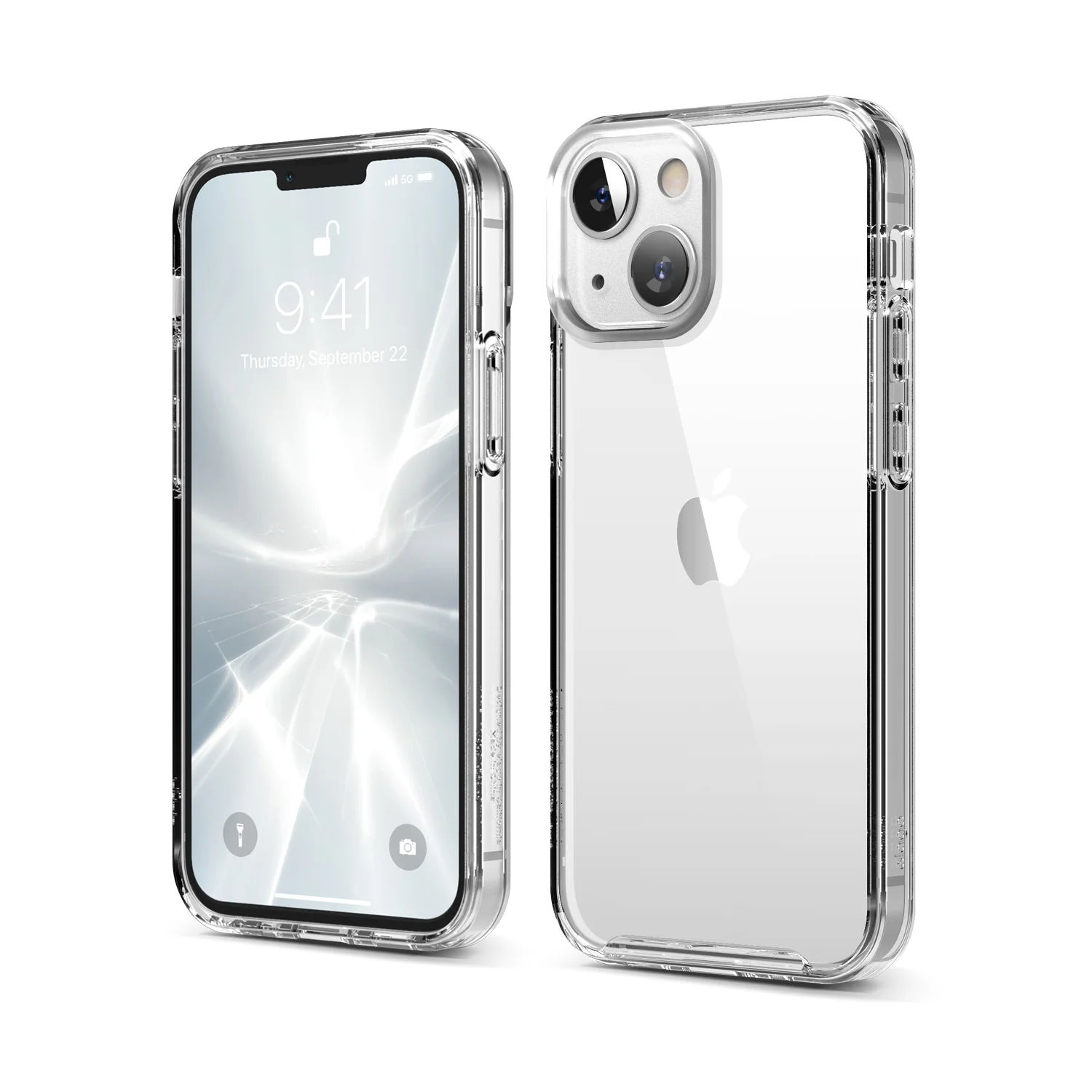 Hybrid Clear Case for iPhone 13 Mini - Image 11