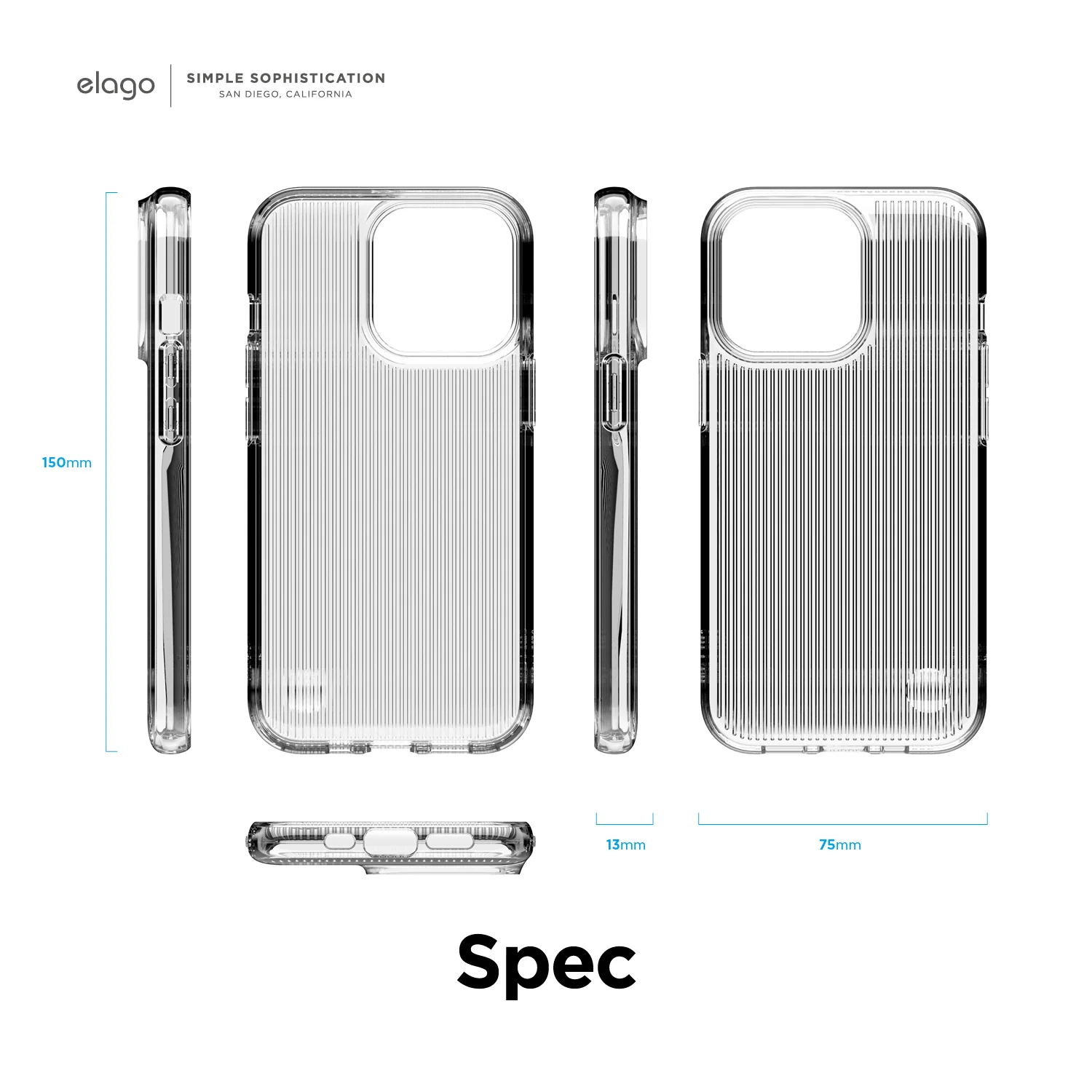 Urban Clear Case for iPhone 13 Pro - Image 9