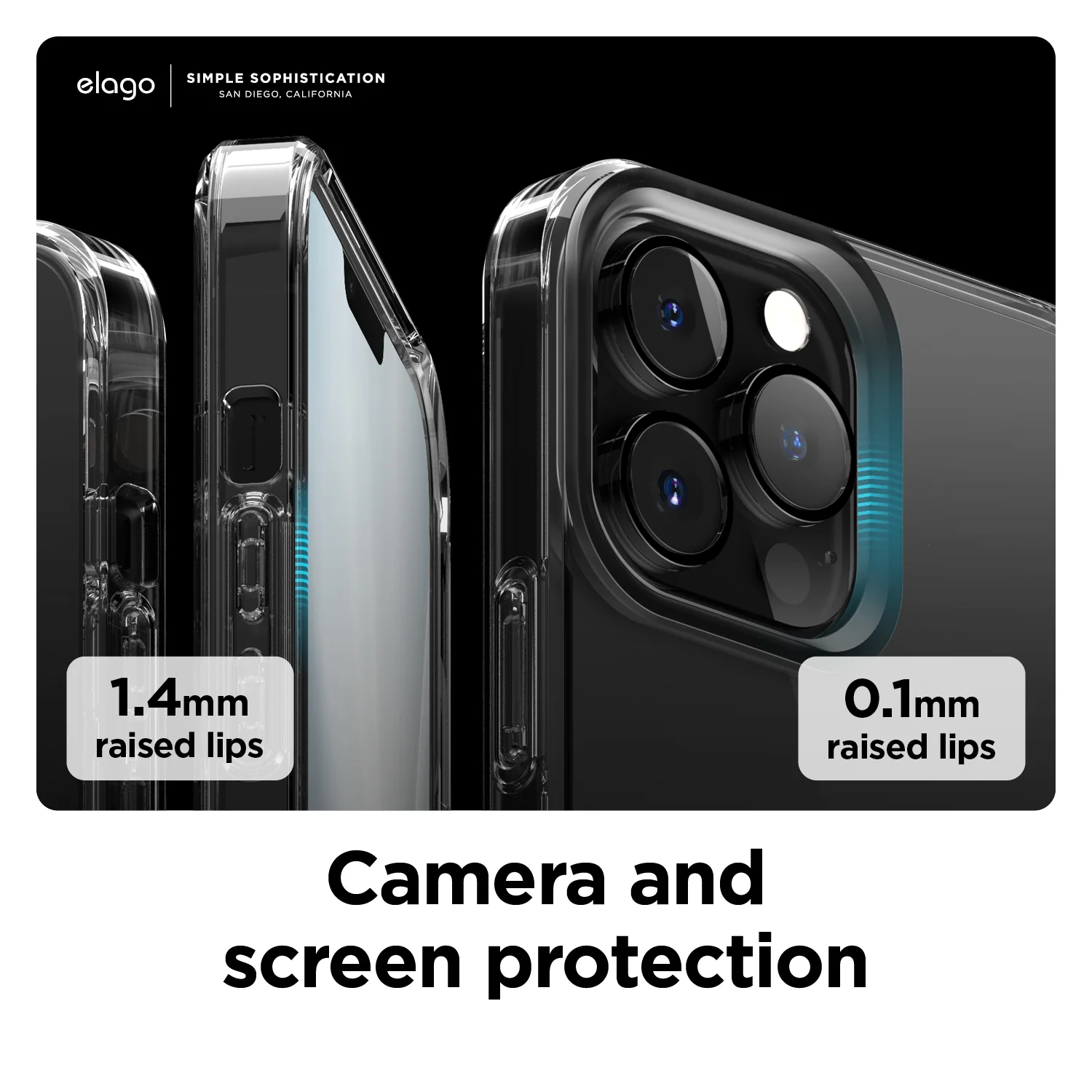 Hybrid Clear Case for iPhone 13 Pro Max - Image 4