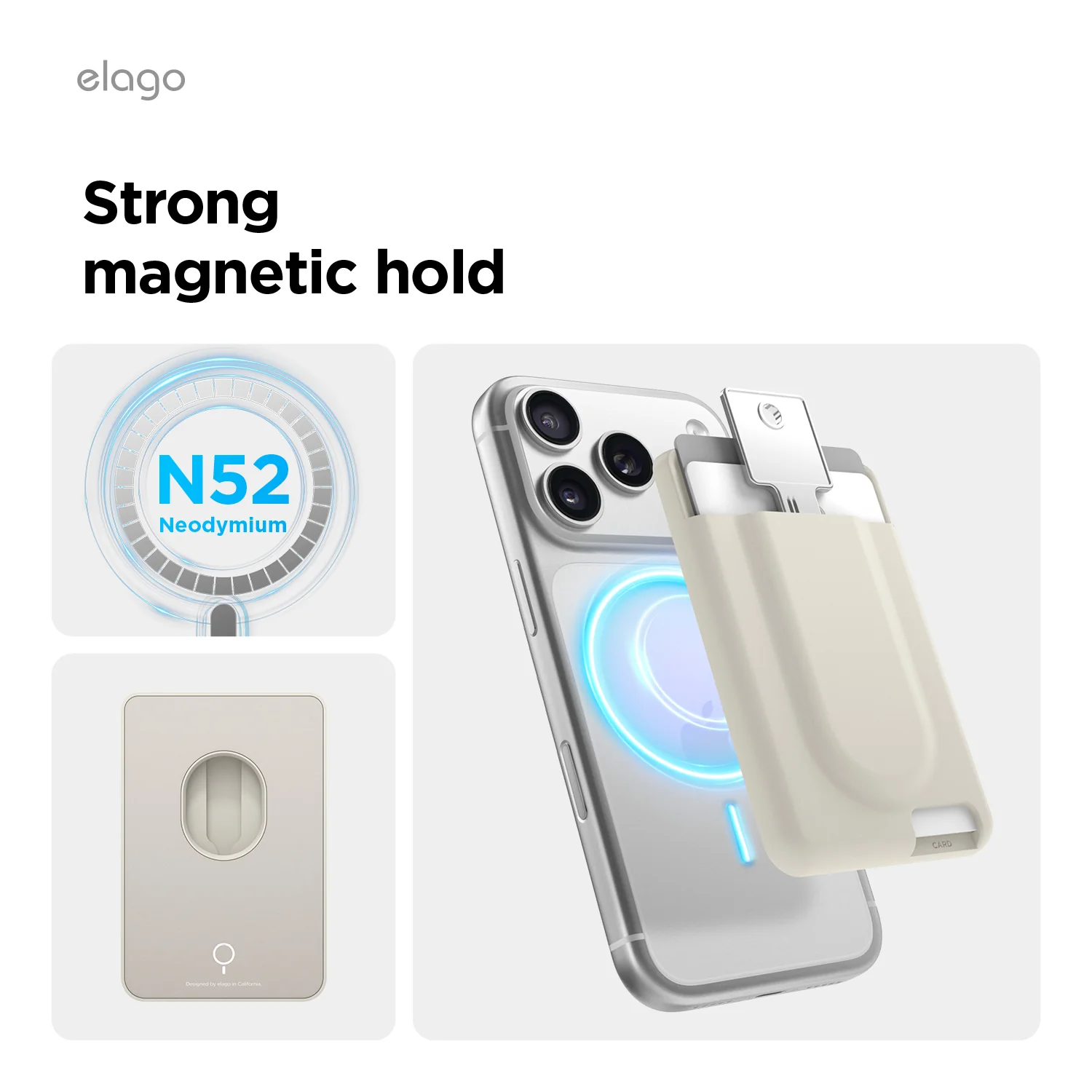 Key MagSafe Silicone Card Holder [2 Colors] - Image 5