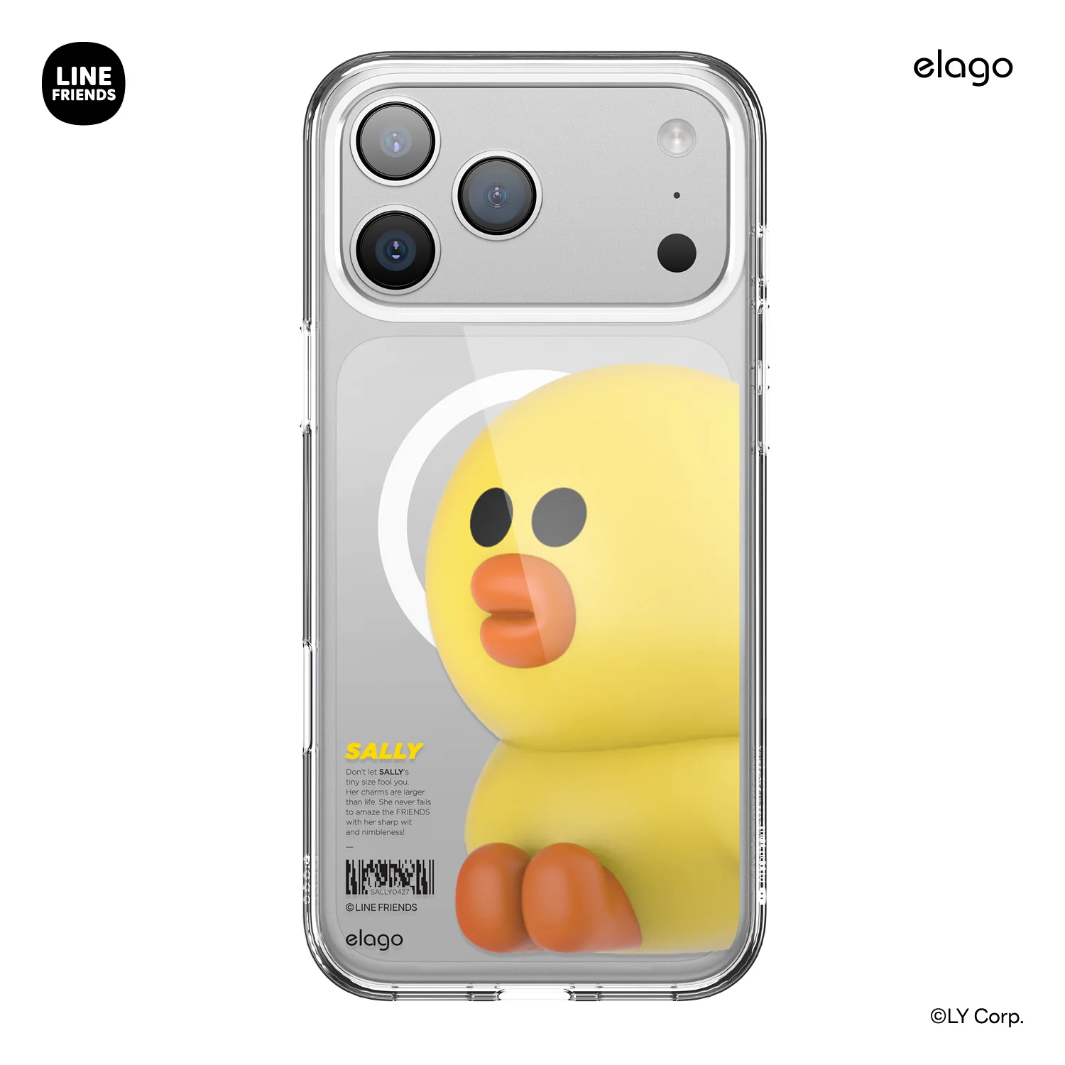 LINE FRIENDS | BROWN & SALLY Figure MagSafe Hybrid Case - Image 2