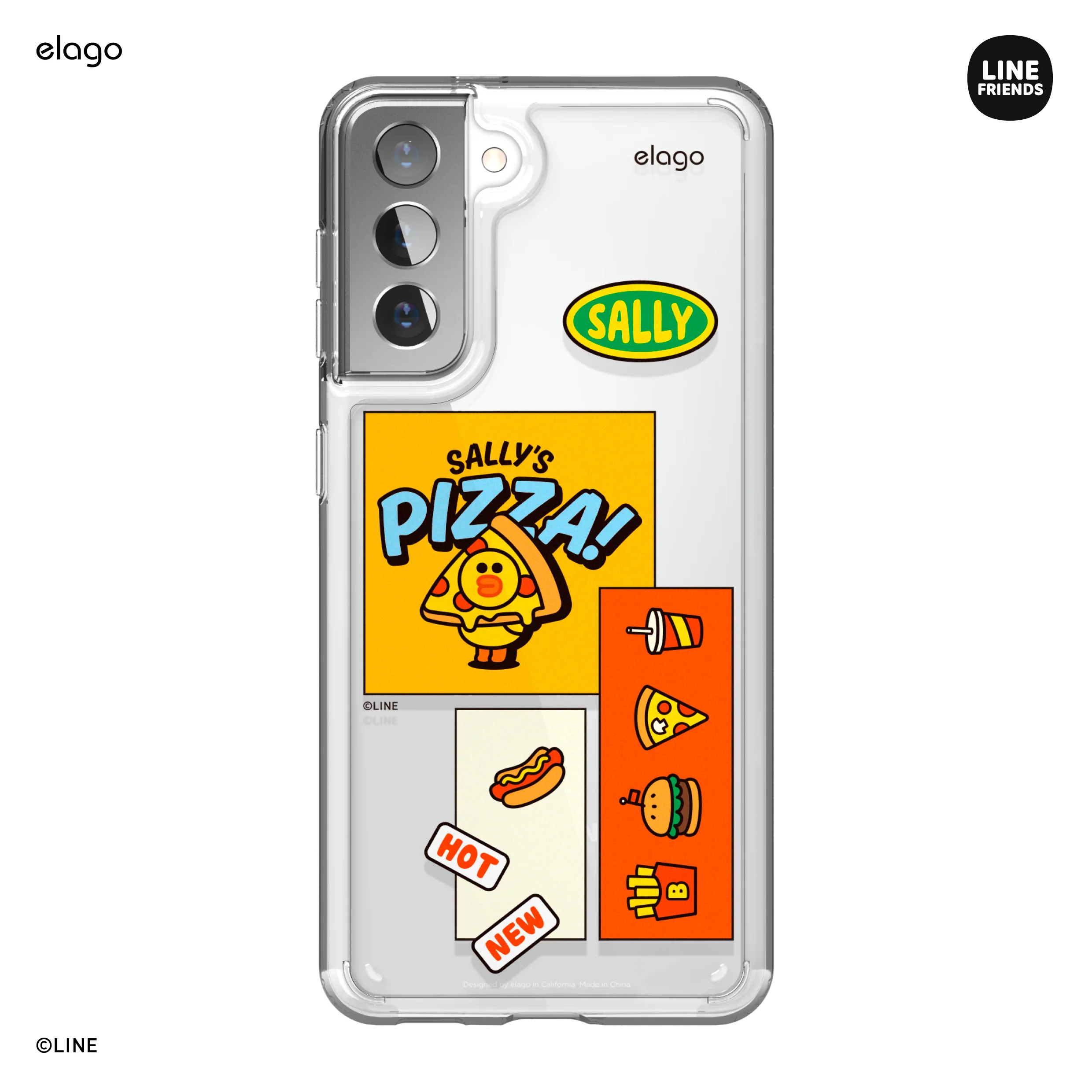 LINE FRIENDS | elago Burger Time Case [3 Styles] - Image 9