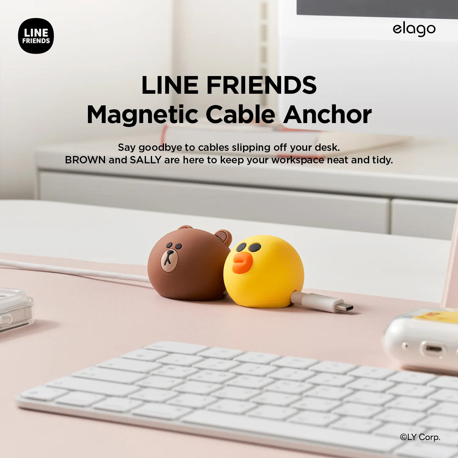 LINE FRIENDS | Cable Anchor [2 Styles] - Image 3