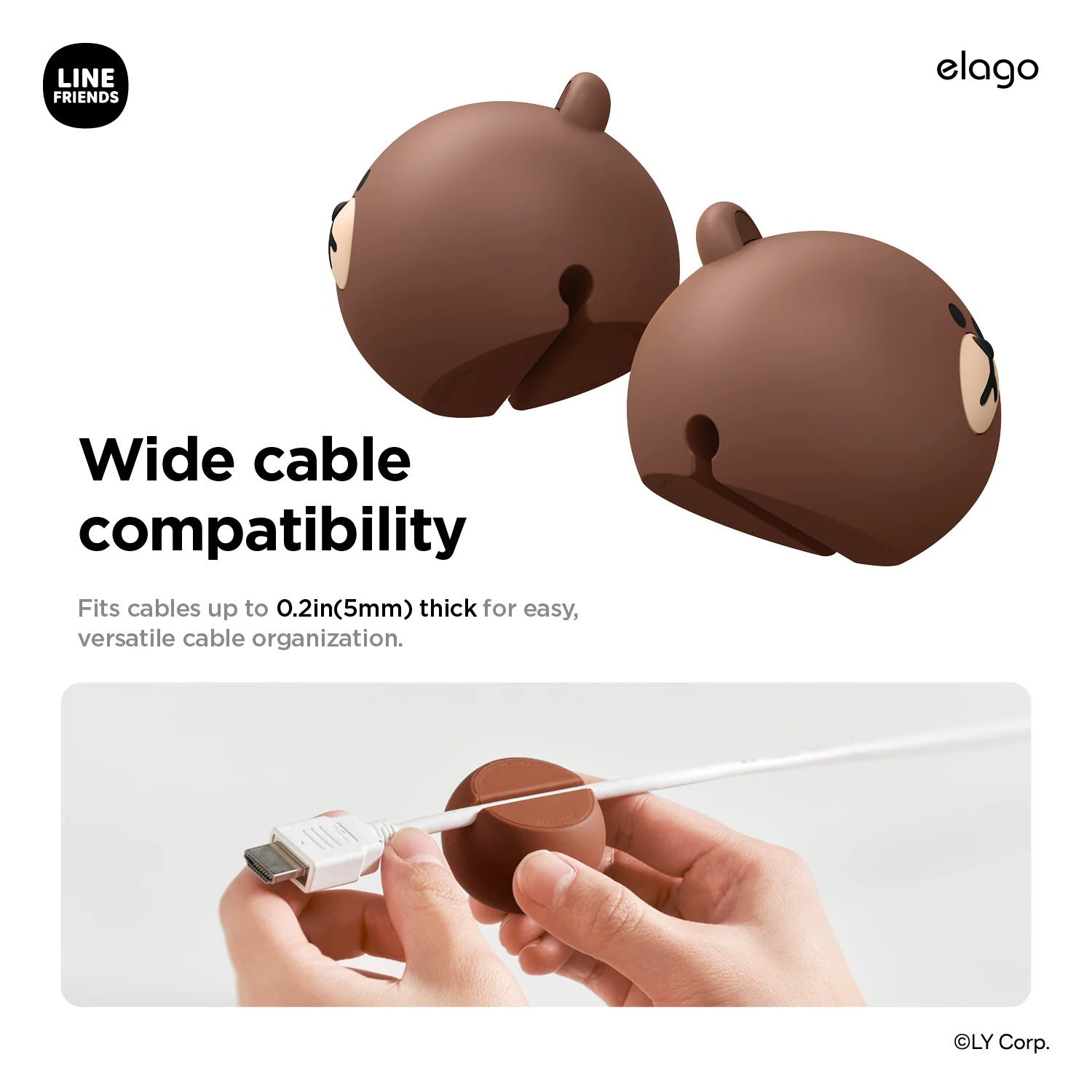 LINE FRIENDS | Cable Anchor [2 Styles] - Image 4