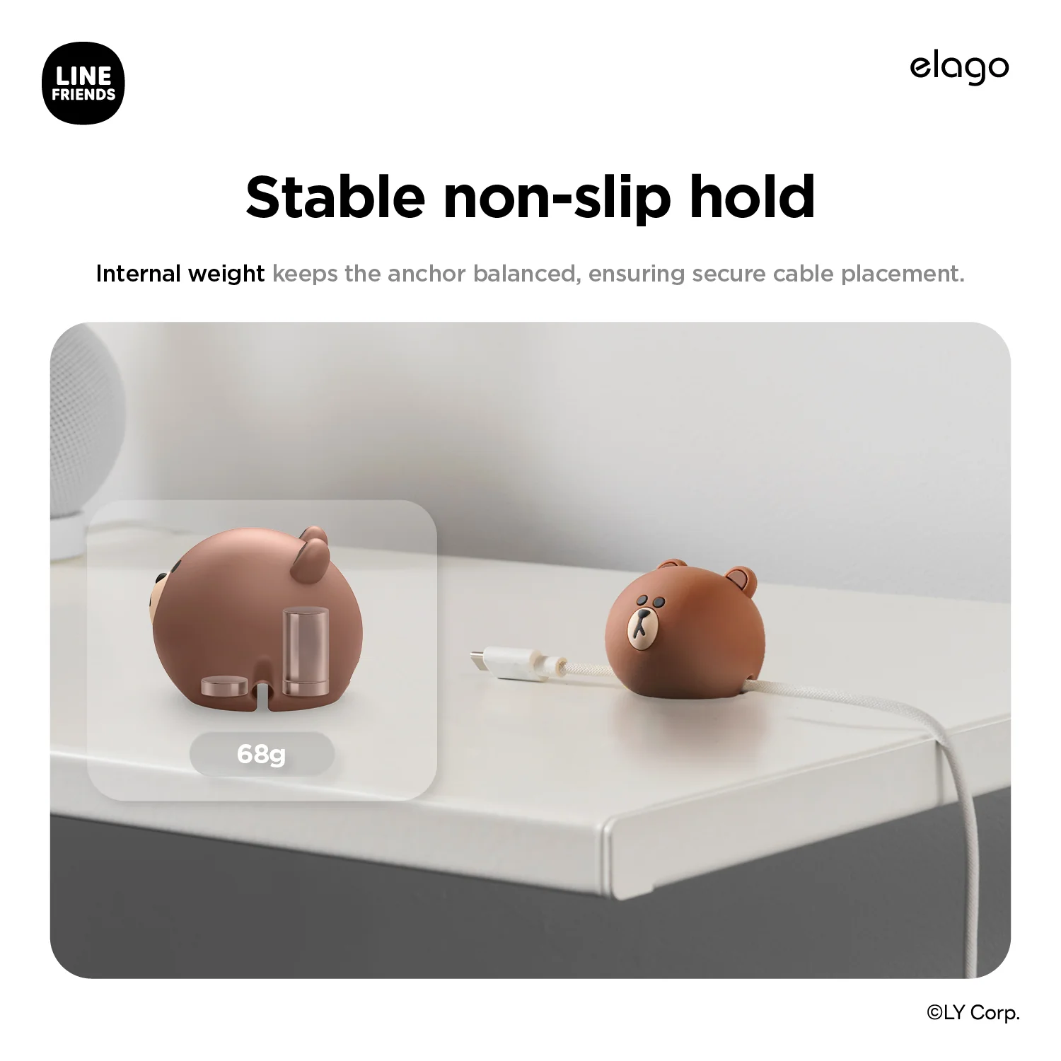 LINE FRIENDS | Cable Anchor [2 Styles] - Image 6