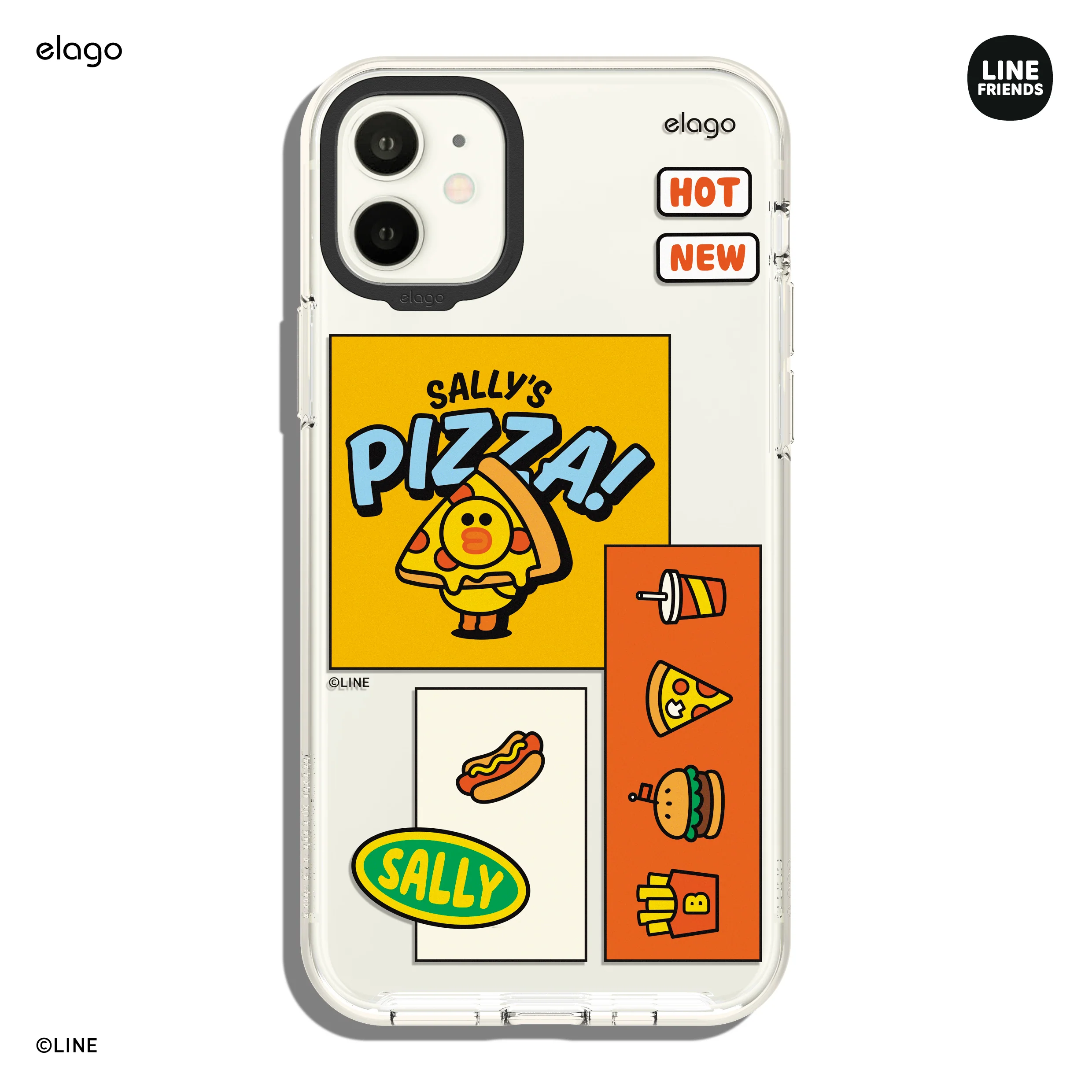 LINE FRIENDS | elago Burger Time Case [3 Styles] - Image 9