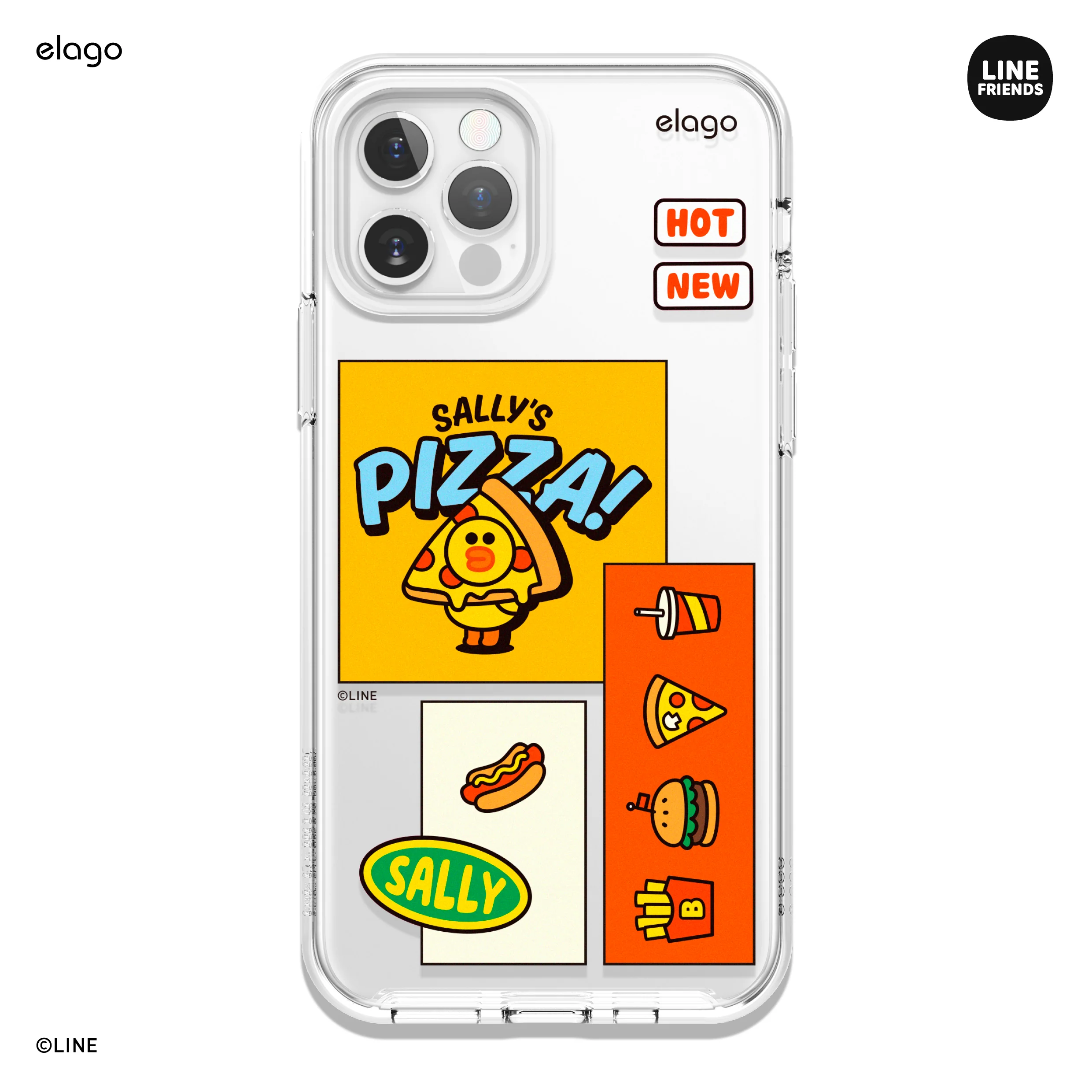 LINE FRIENDS | elago Burger Time Case [3 Styles] - Image 8