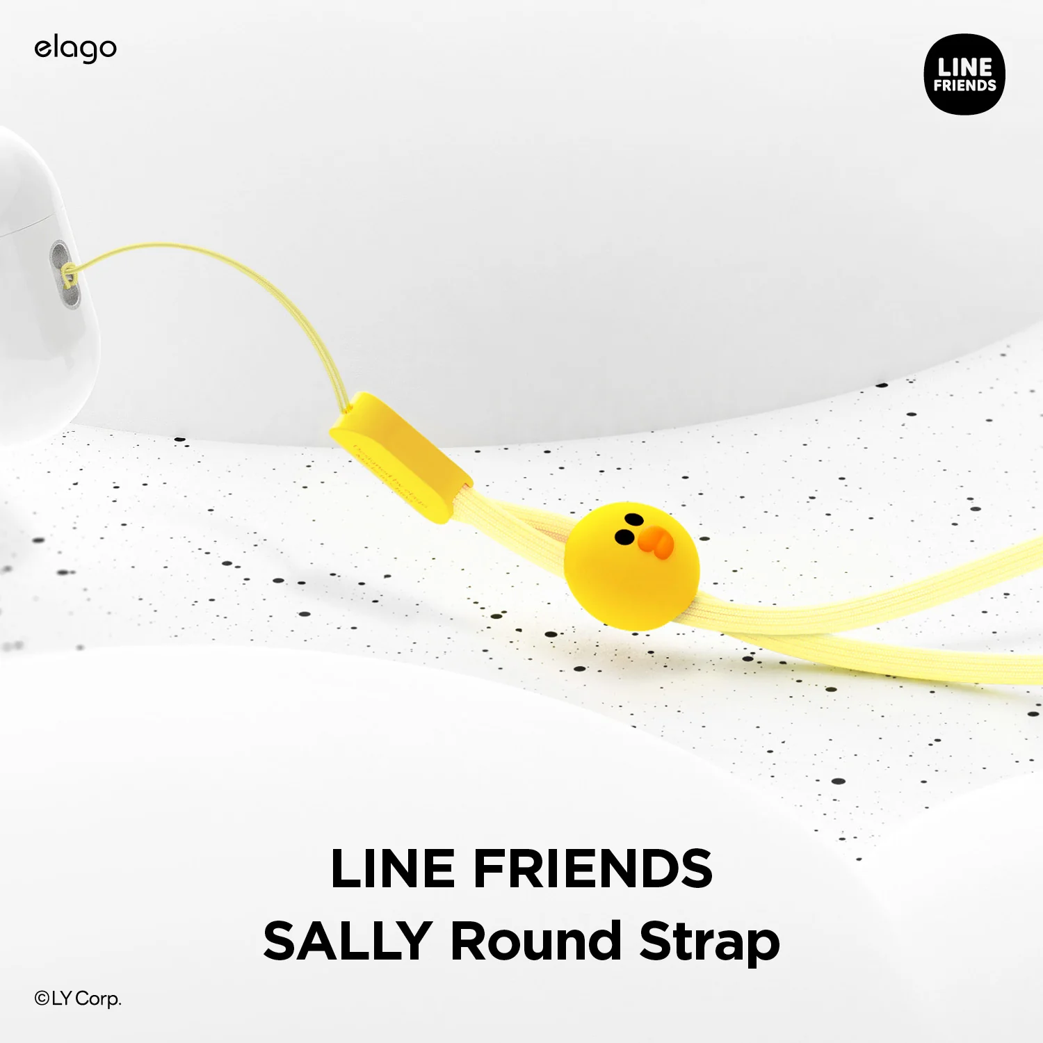 LINE FRIENDS | elago Lanyard Wrist Strap [Sally] - Image 2