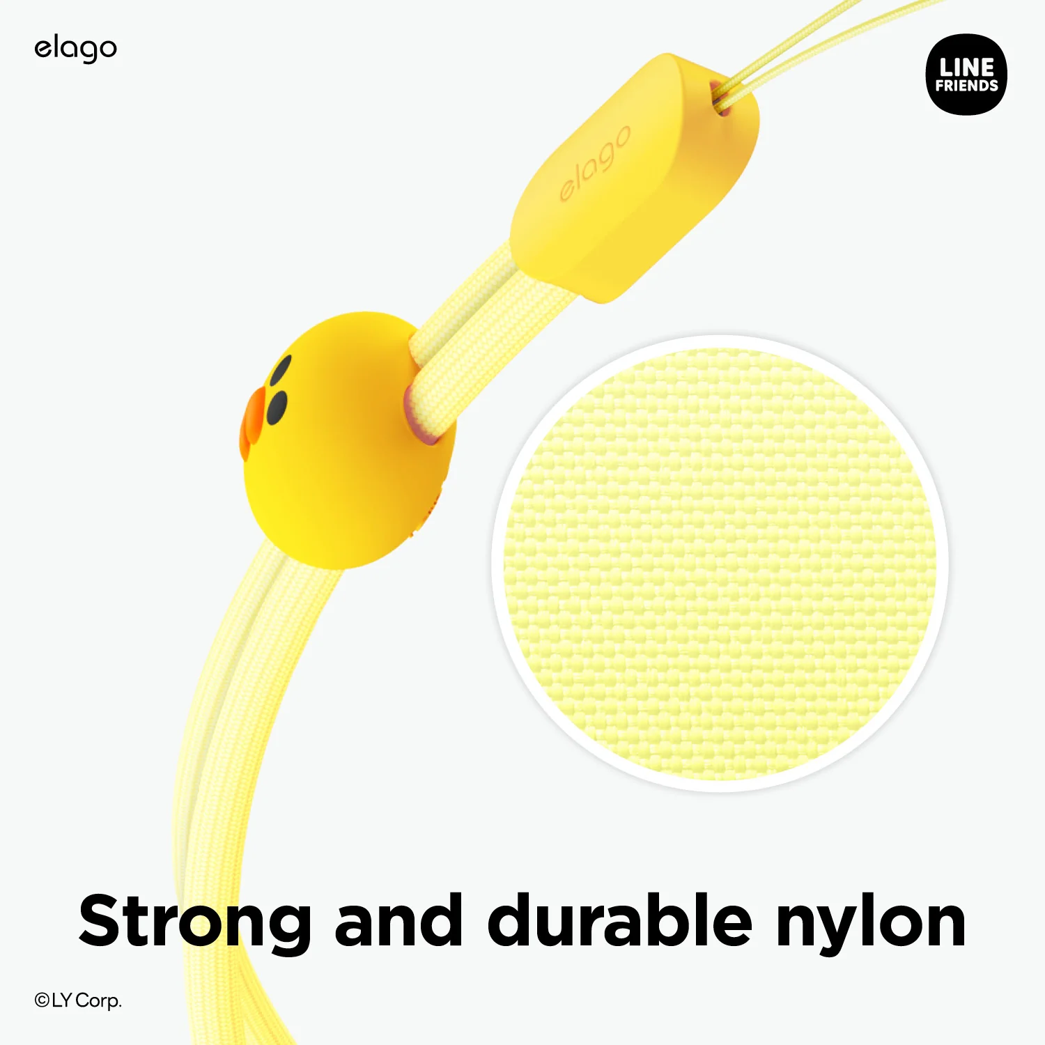LINE FRIENDS | elago Lanyard Wrist Strap [Sally] - Image 5
