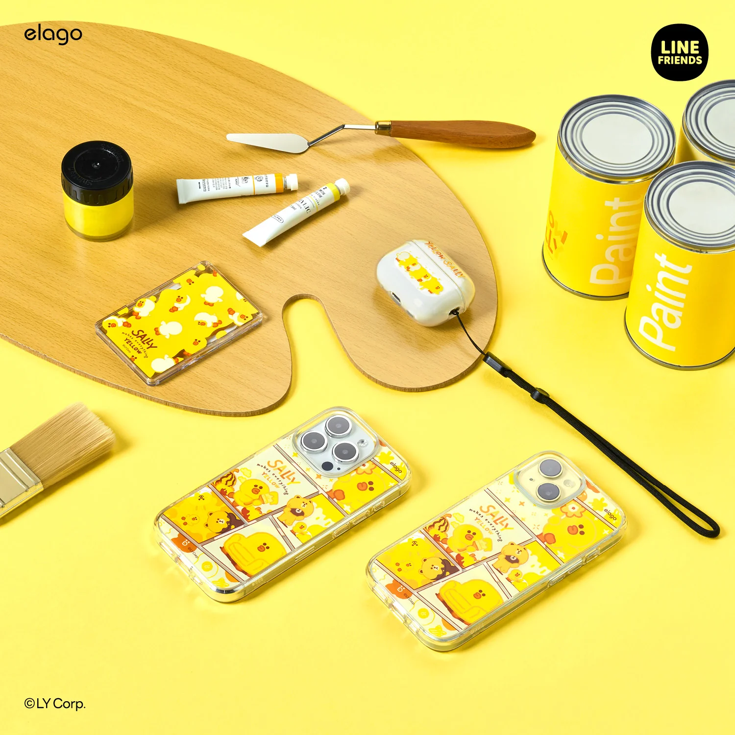 LINE FRIENDS | elago MagSafe Wallet Card Holder [Sally] - Image 9