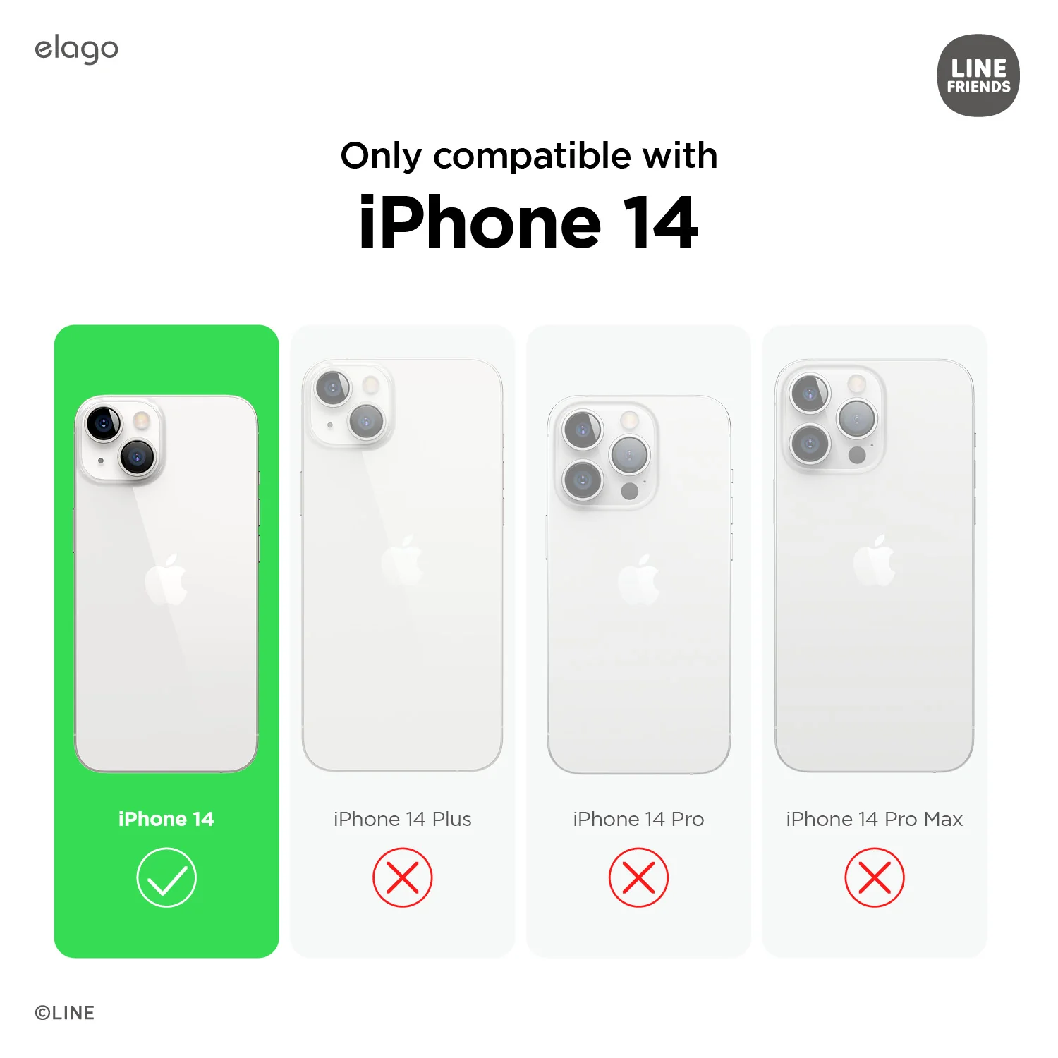 LINE FRIENDS | elago minini Case for iPhone 14 - Image 7