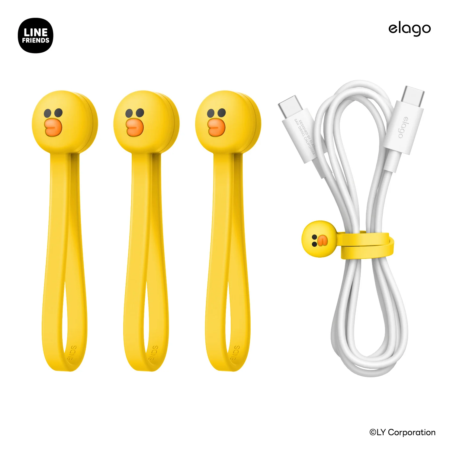 LINE FRIENDS | Line Magnet Cable Tie [7 Styles] - Image 6