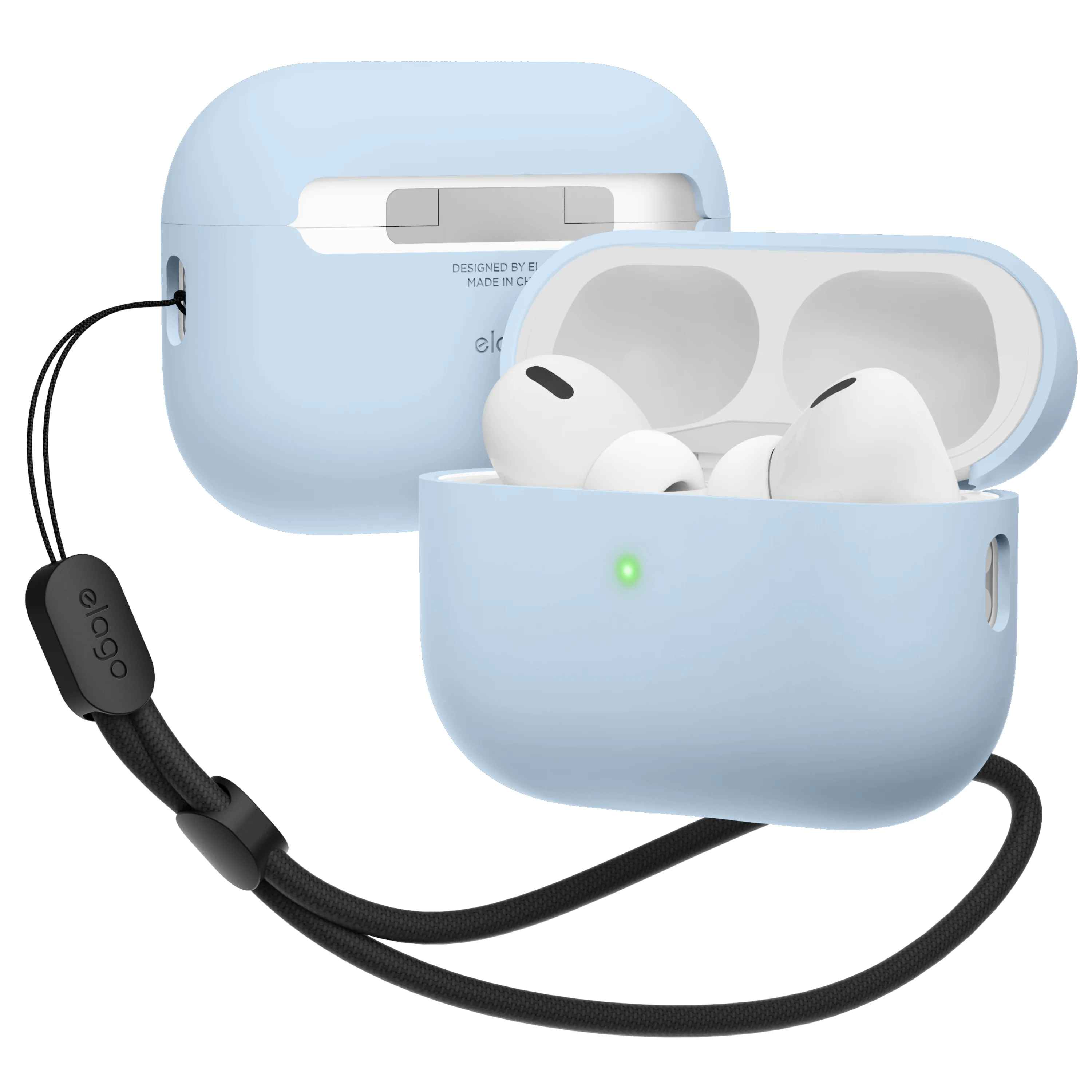 Liquid Hybrid Case with Nylon Lanyard [6 Colors]