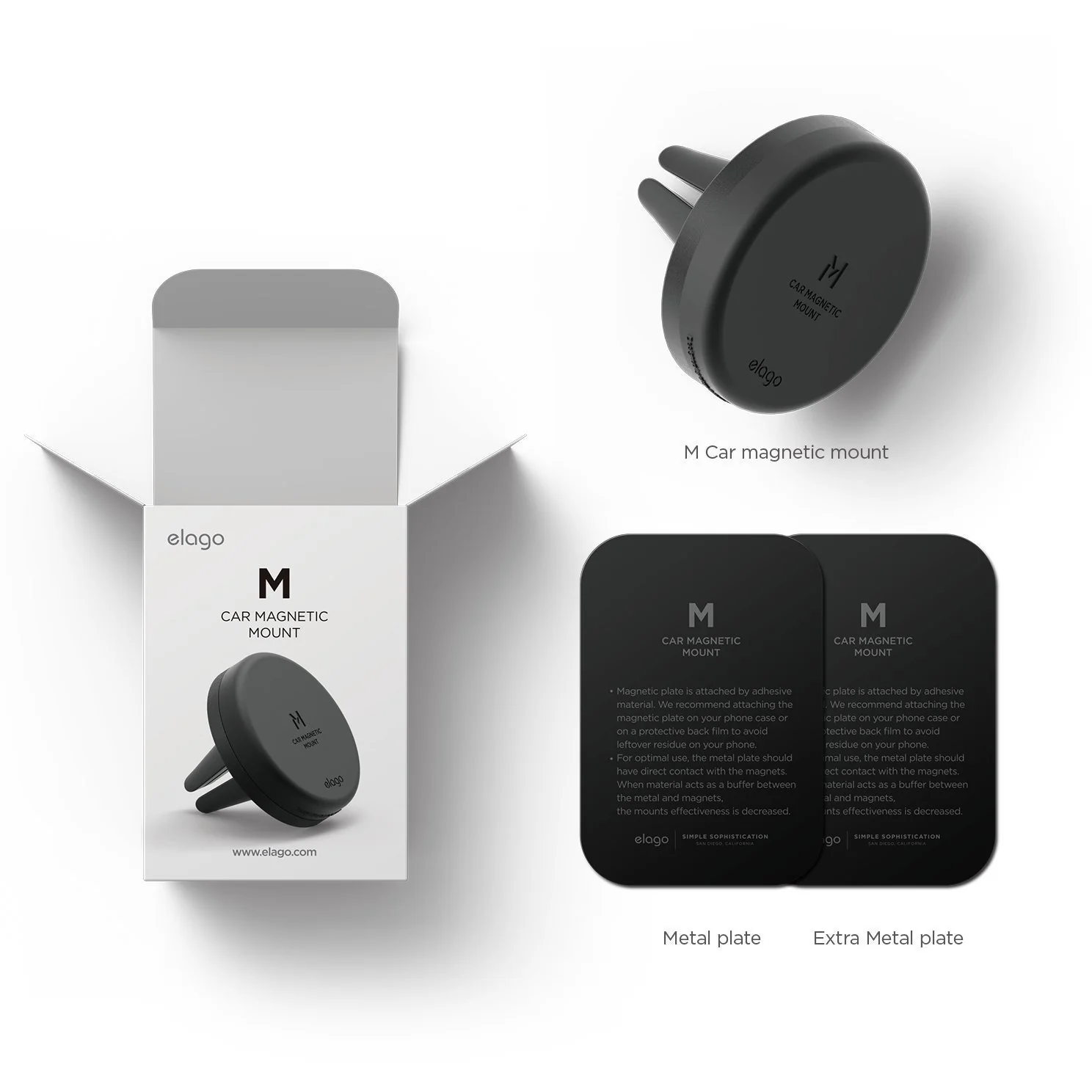 M Car Magnetic Mount [2 Colors] - Image 5