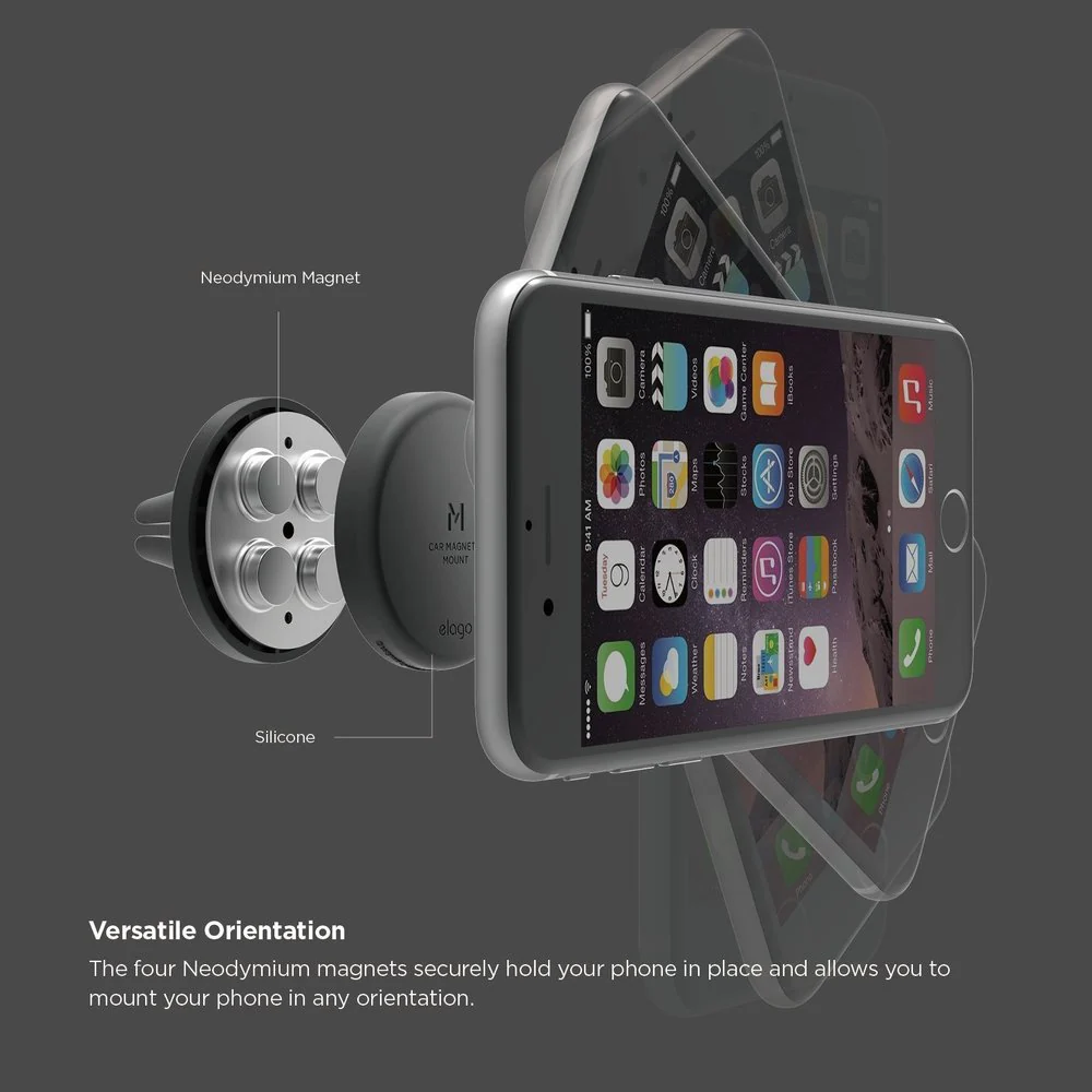 M Car Magnetic Mount [2 Colors] - Image 9