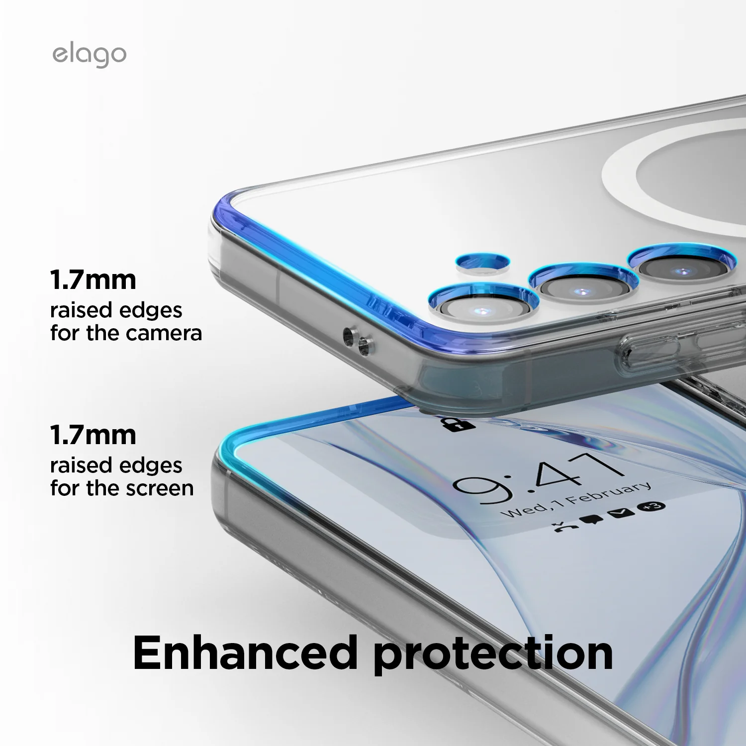 Magnetic Hybrid Clear Case - Image 4
