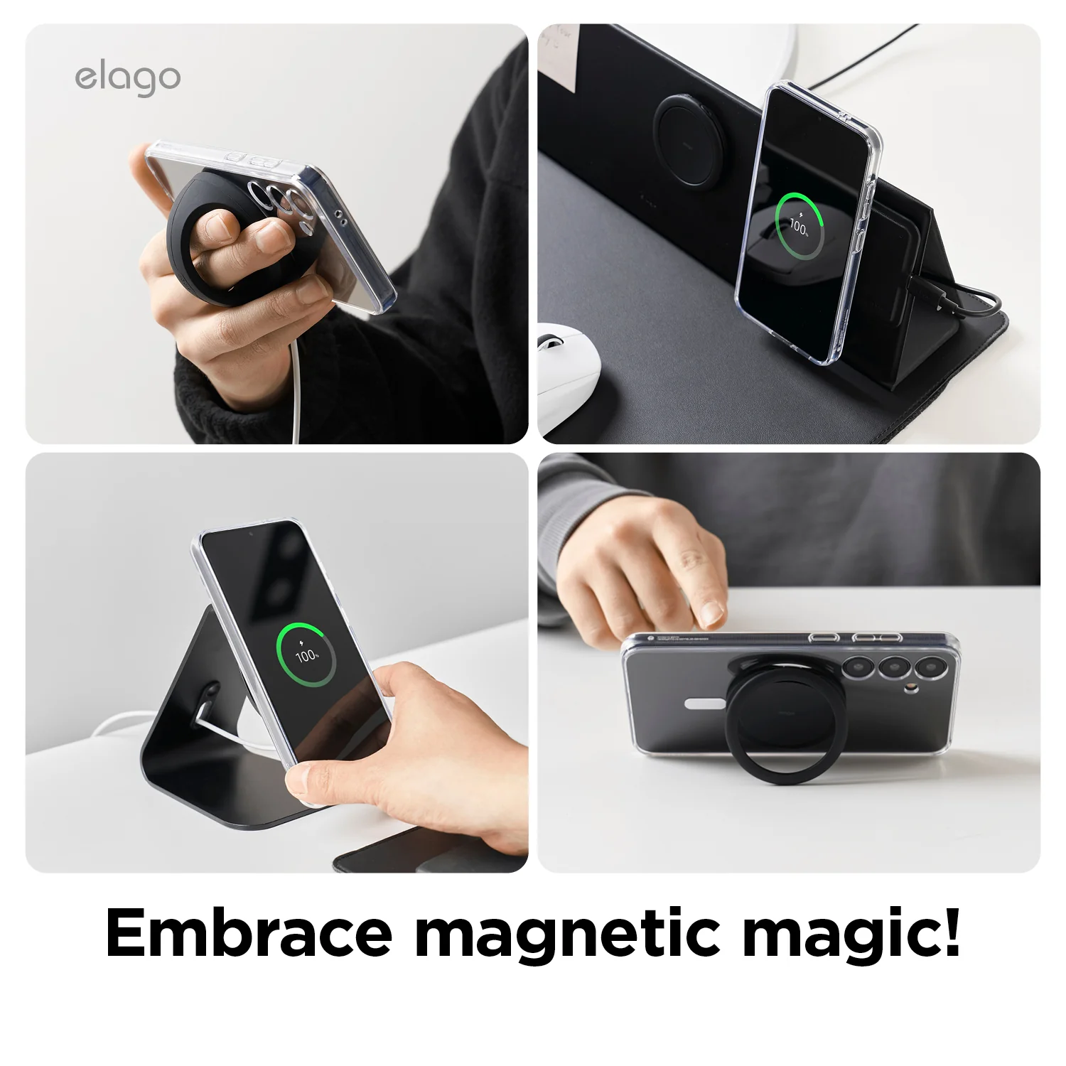 Magnetic Hybrid Clear Case - Image 6