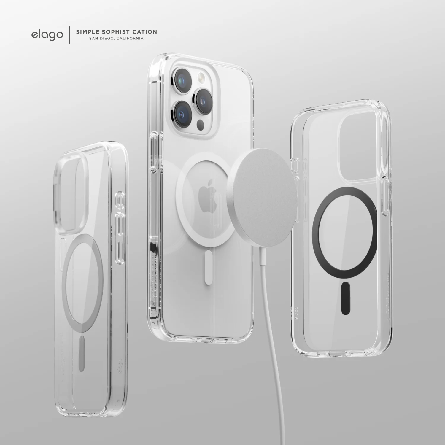 MagSafe Hybrid Clear Case for iPhone 15 Pro Max - Image 12