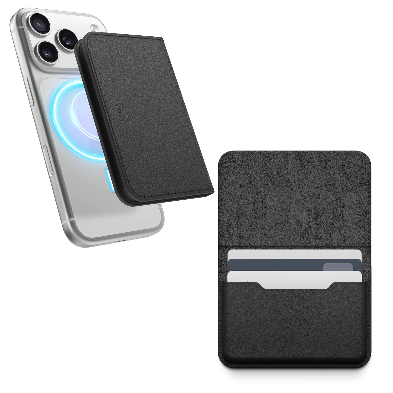 Magnetic Leather Card Holder [6 Colors] - Image 5