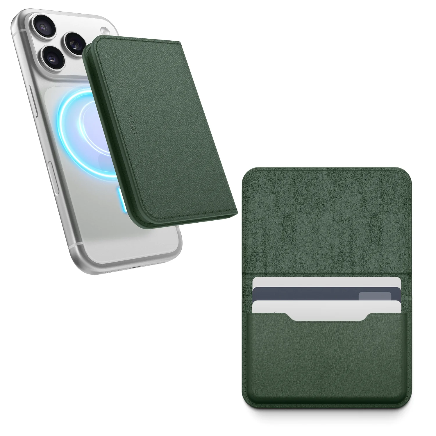 Magnetic Leather Card Holder [6 Colors] - Image 6