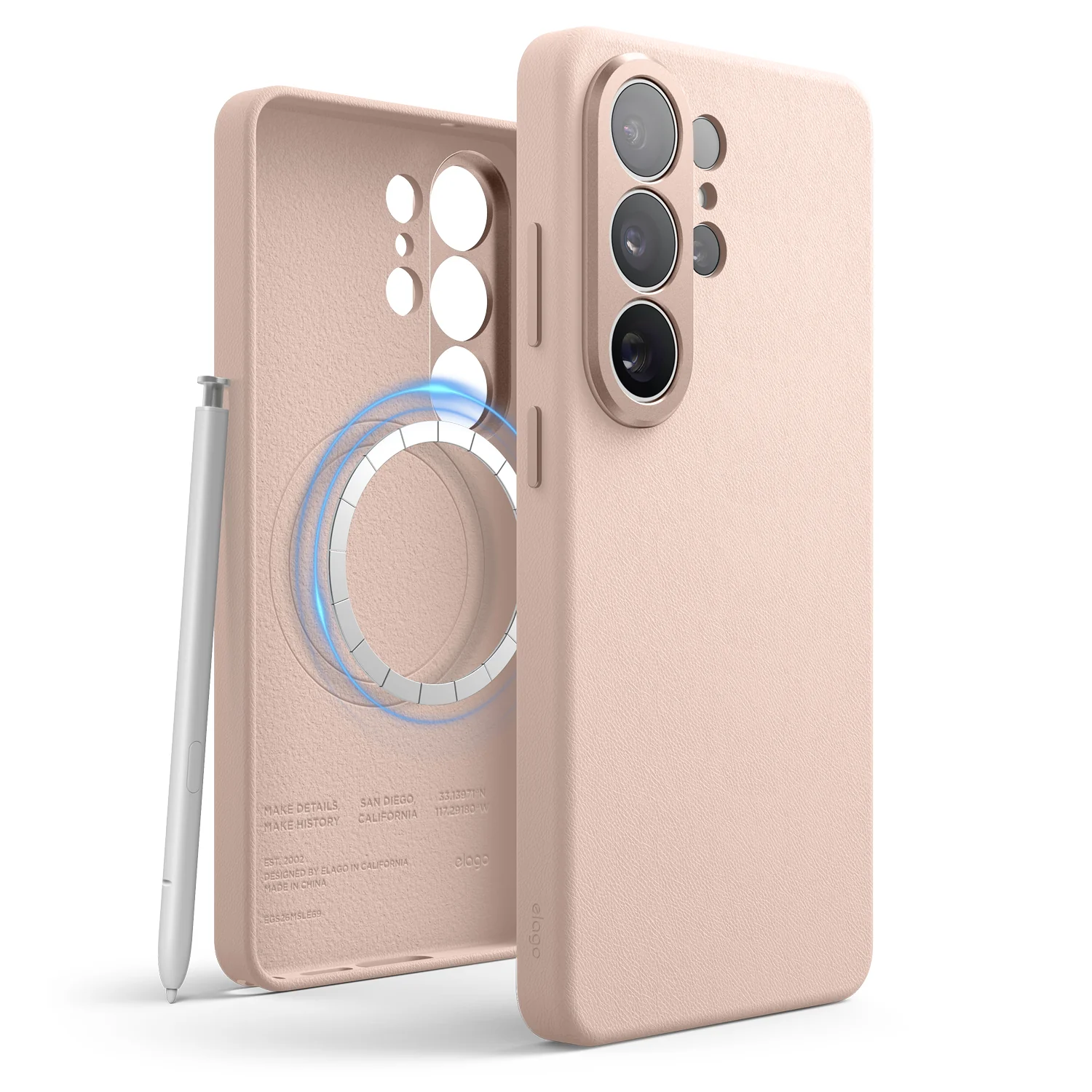 Magnetic Leather Case [4 Colors] - Image 4