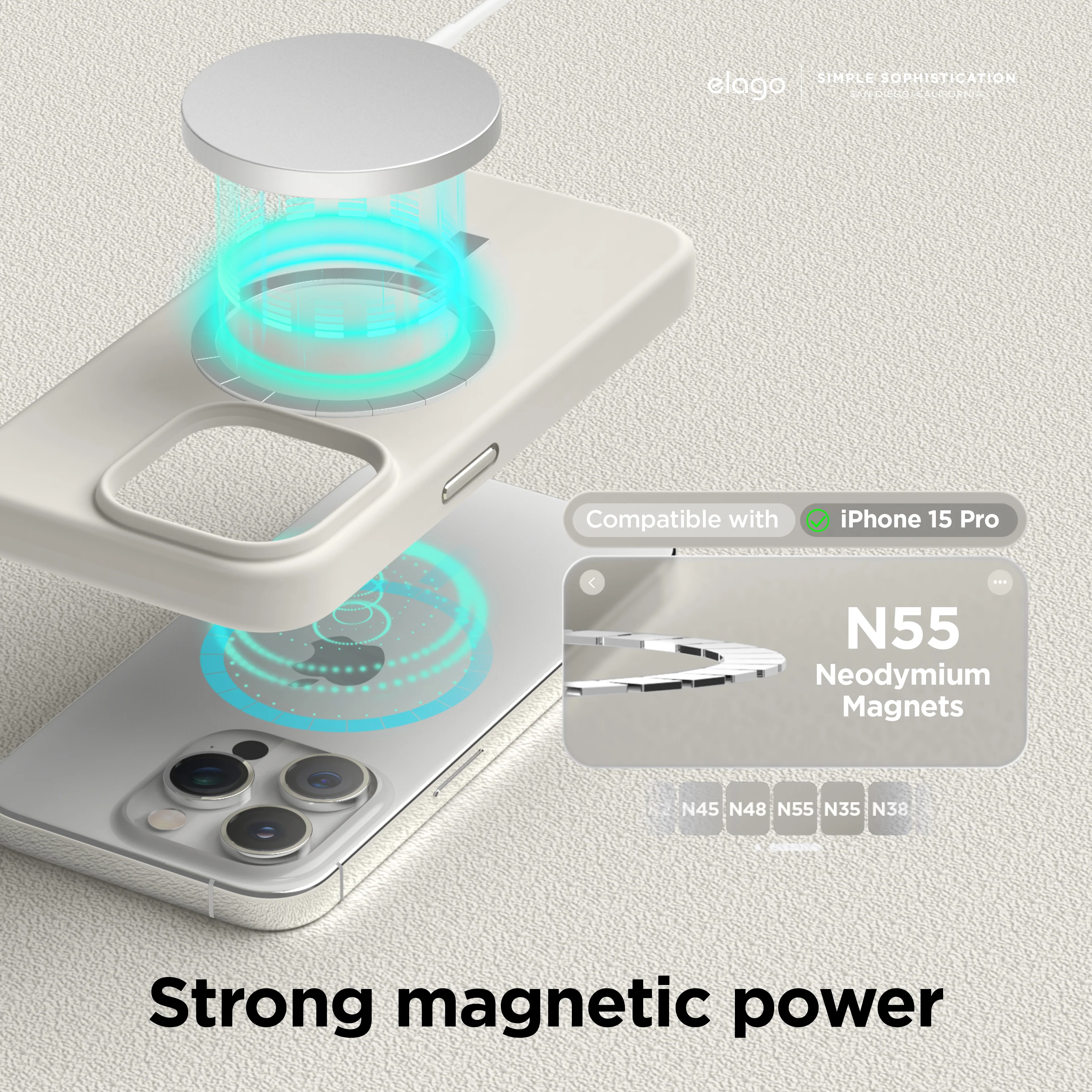 MagSafe Silicone Case for iPhone 15 Pro - Image 16