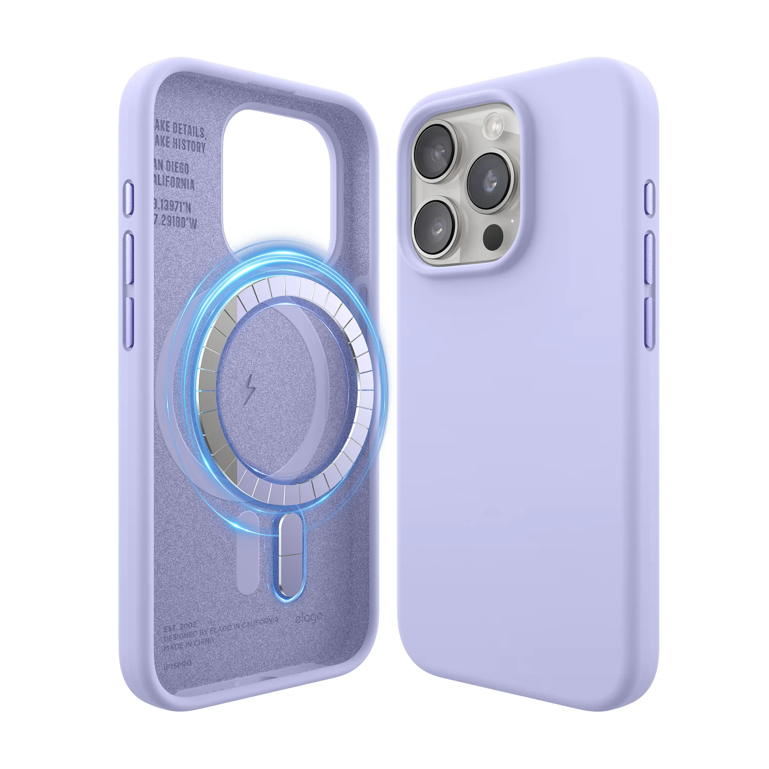 MagSafe Silicone Case for iPhone 15 Pro - Image 4