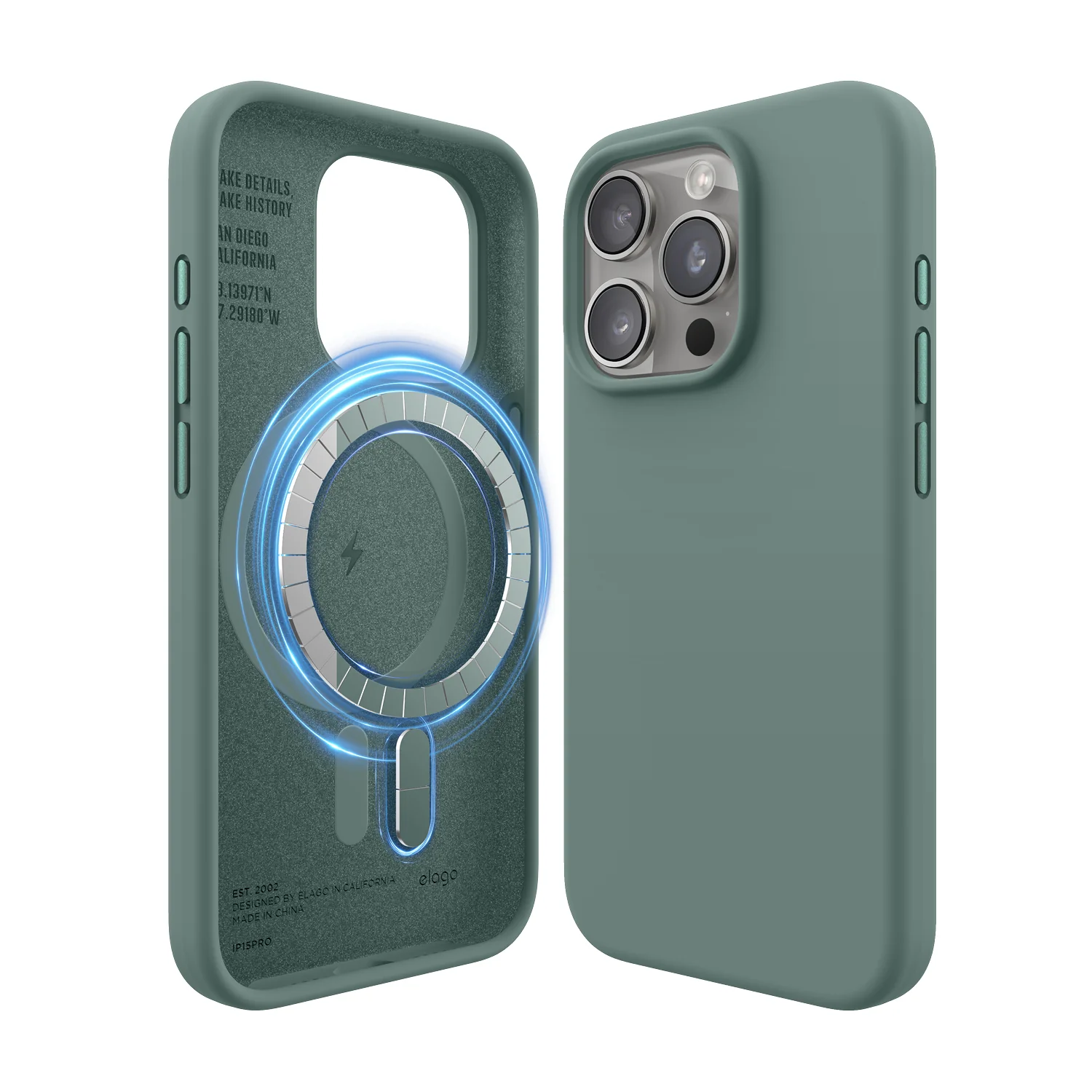 MagSafe Silicone Case for iPhone 15 Pro - Image 7