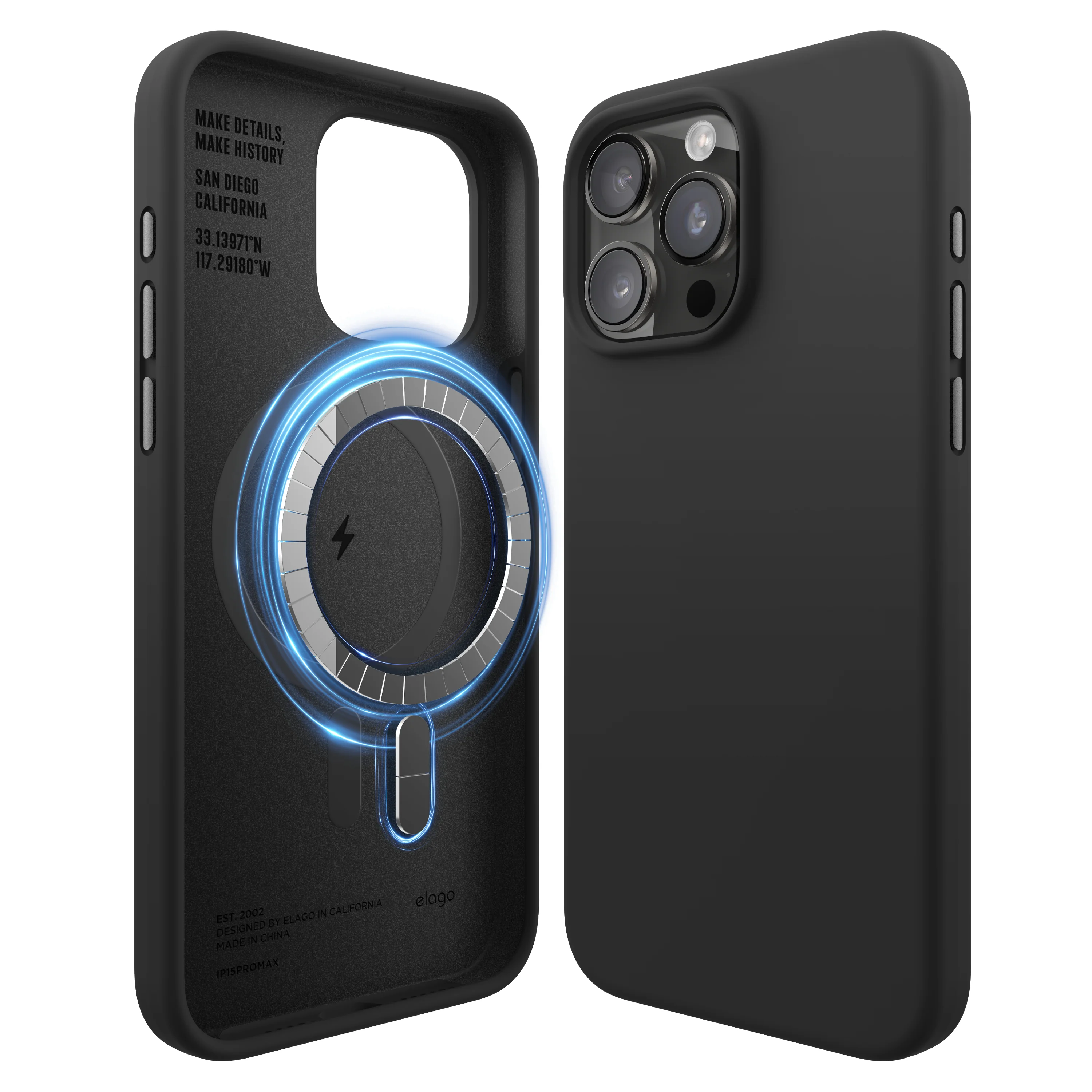 MagSafe Silicone Case for iPhone 15 Pro Max - Image 3