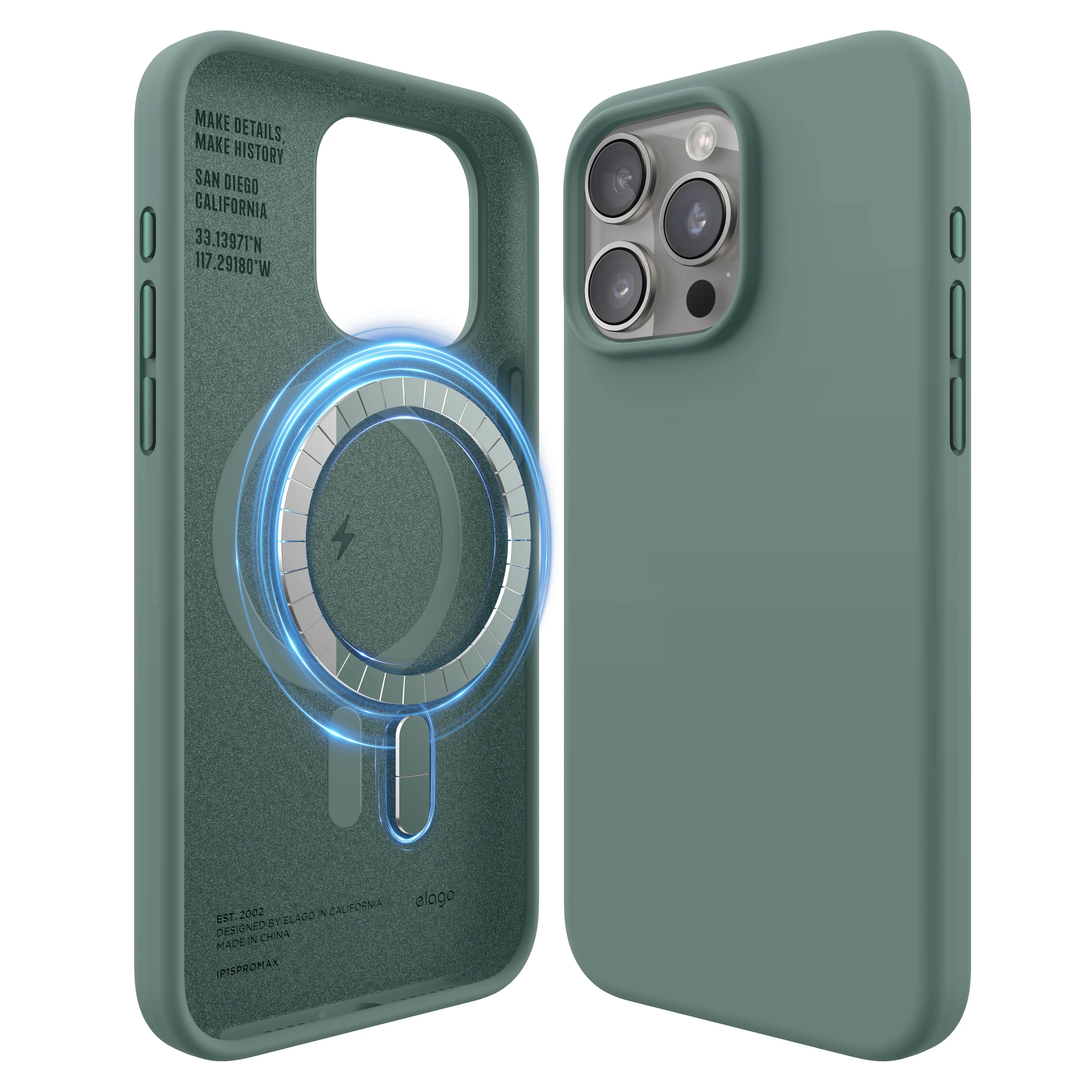 MagSafe Silicone Case for iPhone 15 Pro Max - Image 7