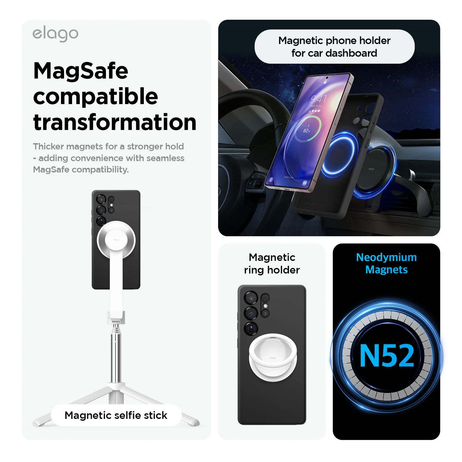 Magnetic Silicone Case [5 Colors] - Image 7