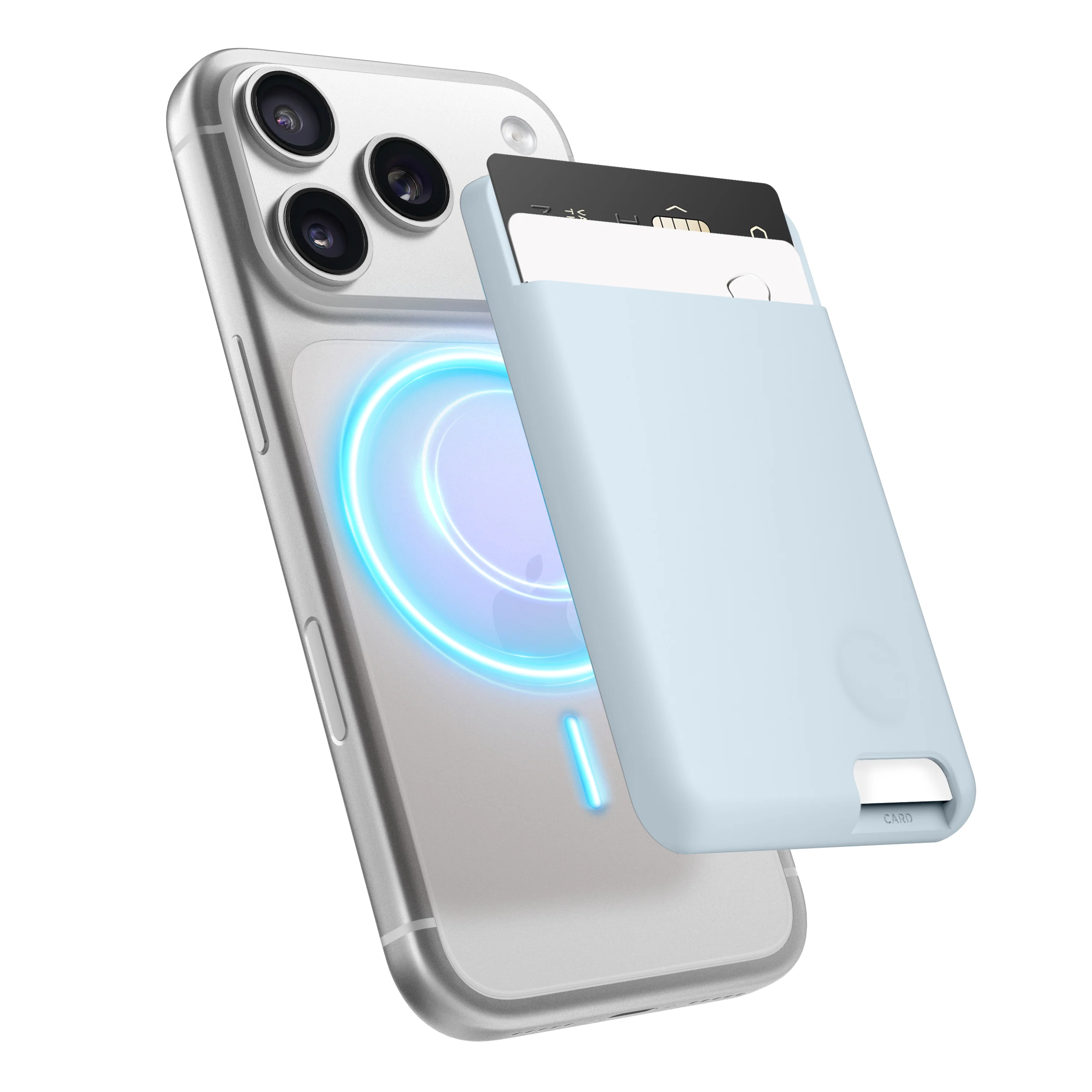 Magnetic Silicone Card Holder [7 Colors] - Image 3