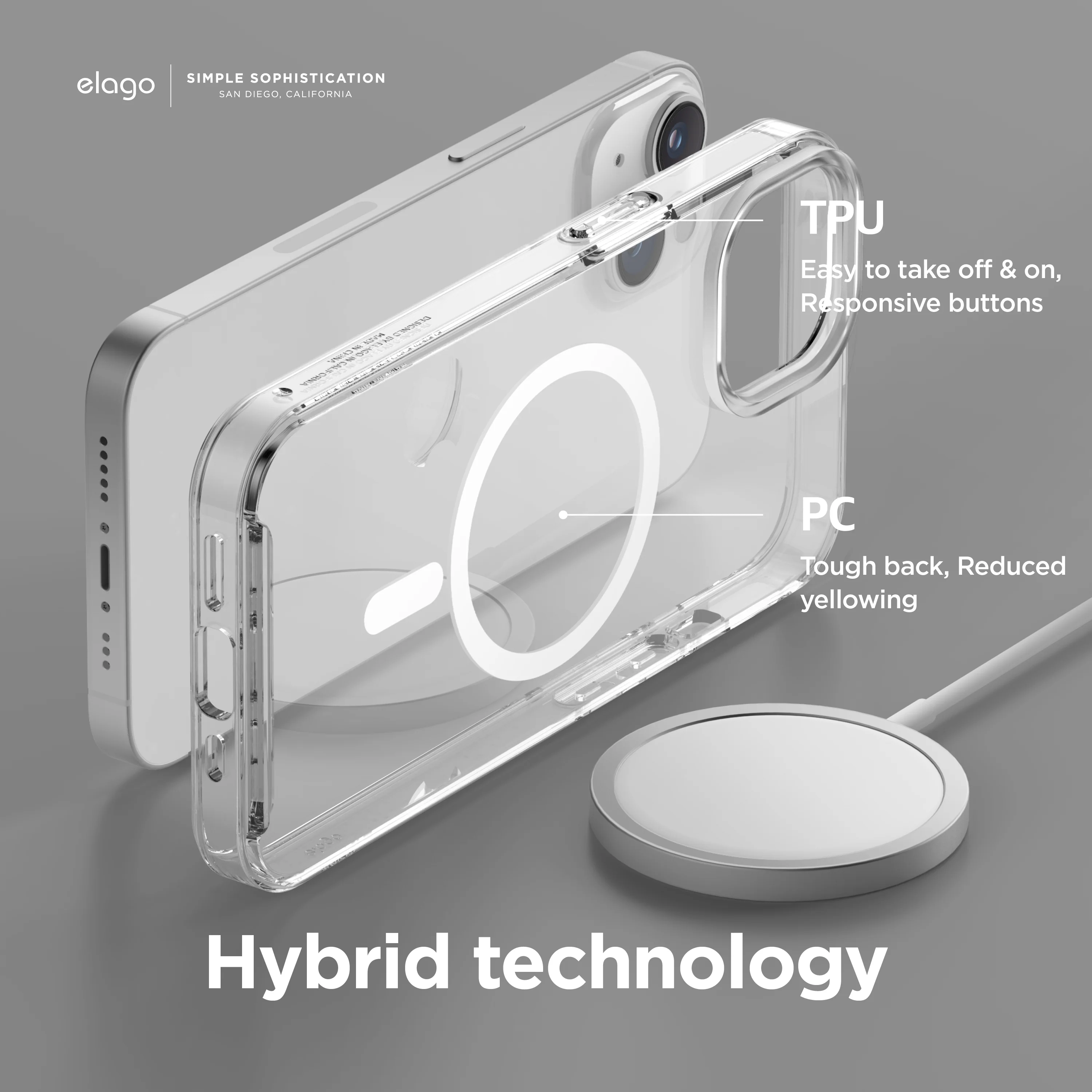 MagSafe Clear Case for iPhone 14 Plus - Image 7