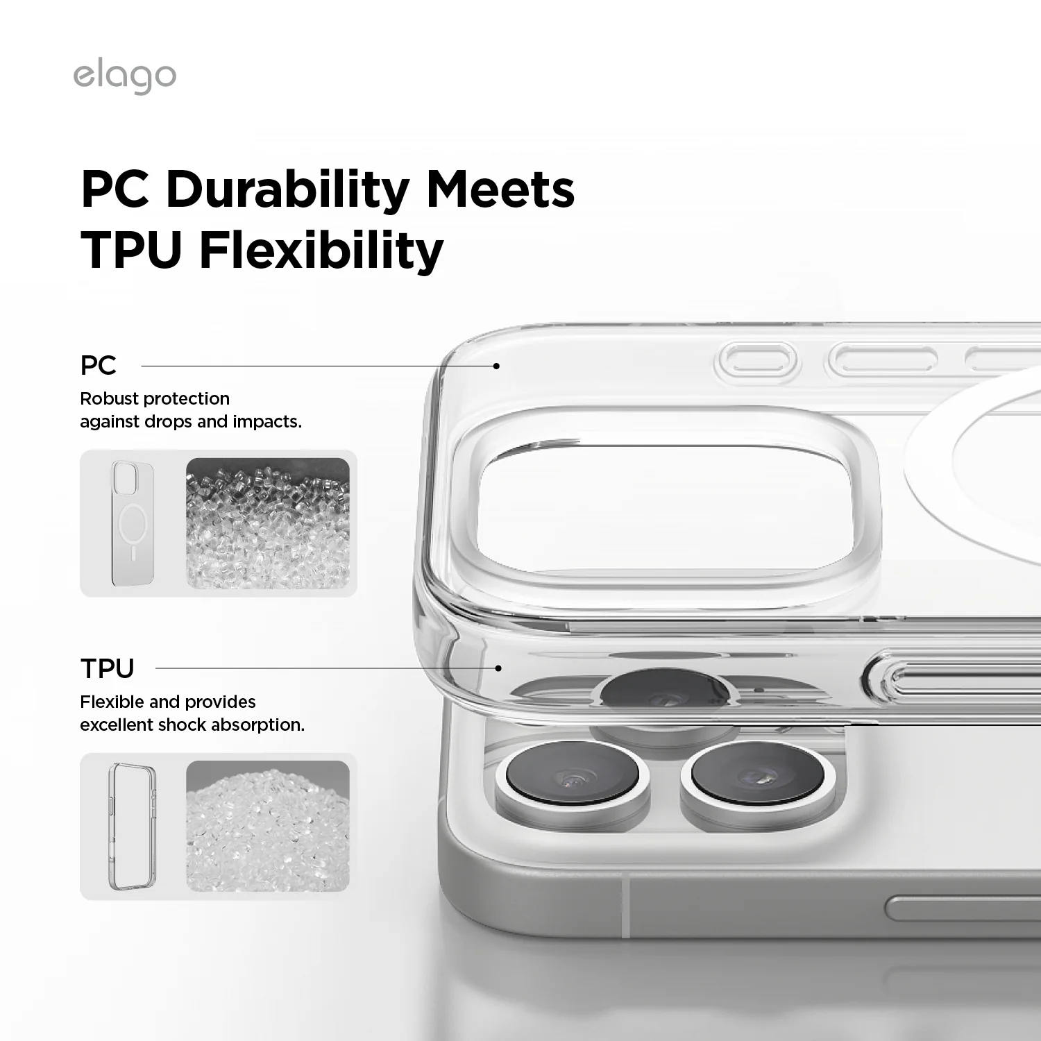 MagSafe Hybrid Clear Case [4 Colors] - Image 7