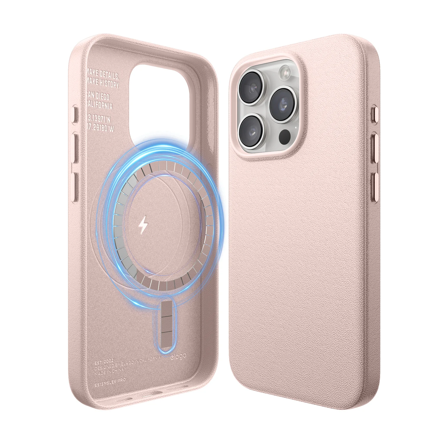 MagSafe Leather Case for iPhone 15 Pro - Image 5