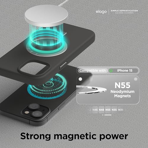 MagSafe Silicone Case for iPhone 15 - Image 8