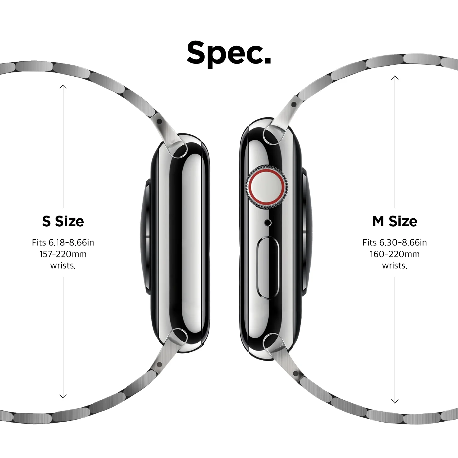 Metal Apple Watch Strap [3 Colors] [2 Sizes] - Image 10