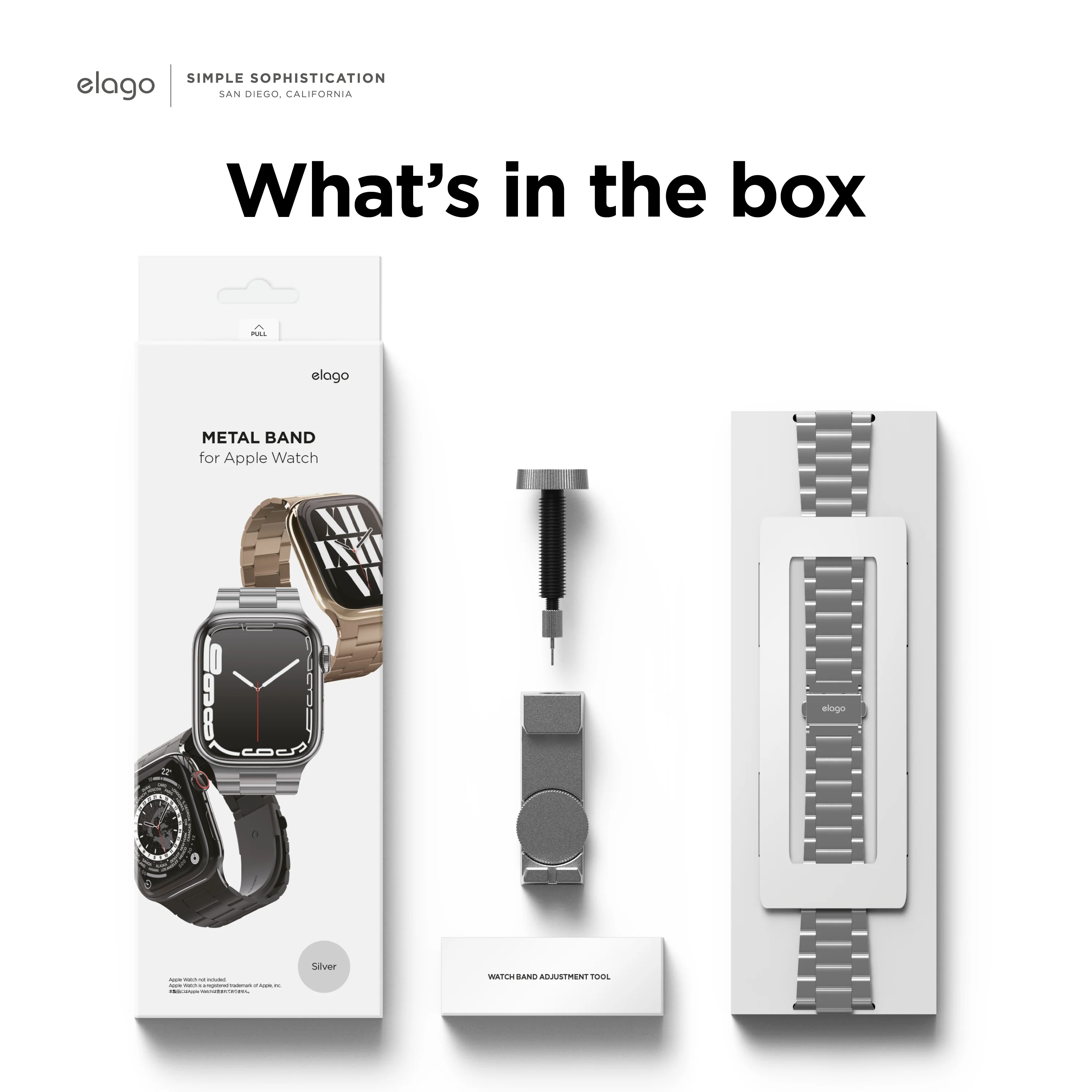 Metal Apple Watch Strap [3 Colors] [2 Sizes] - Image 9