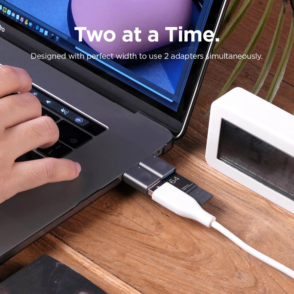 Mini USB-C Aluminum Adapter With LED [2 Colors] - Image 4