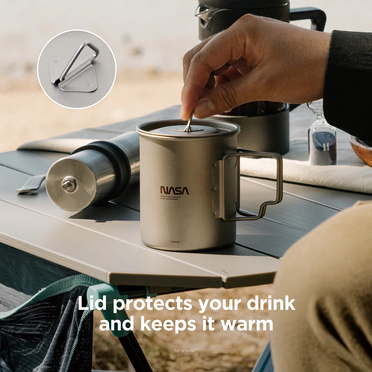 NASA Titanium Mug 450ML - Image 4