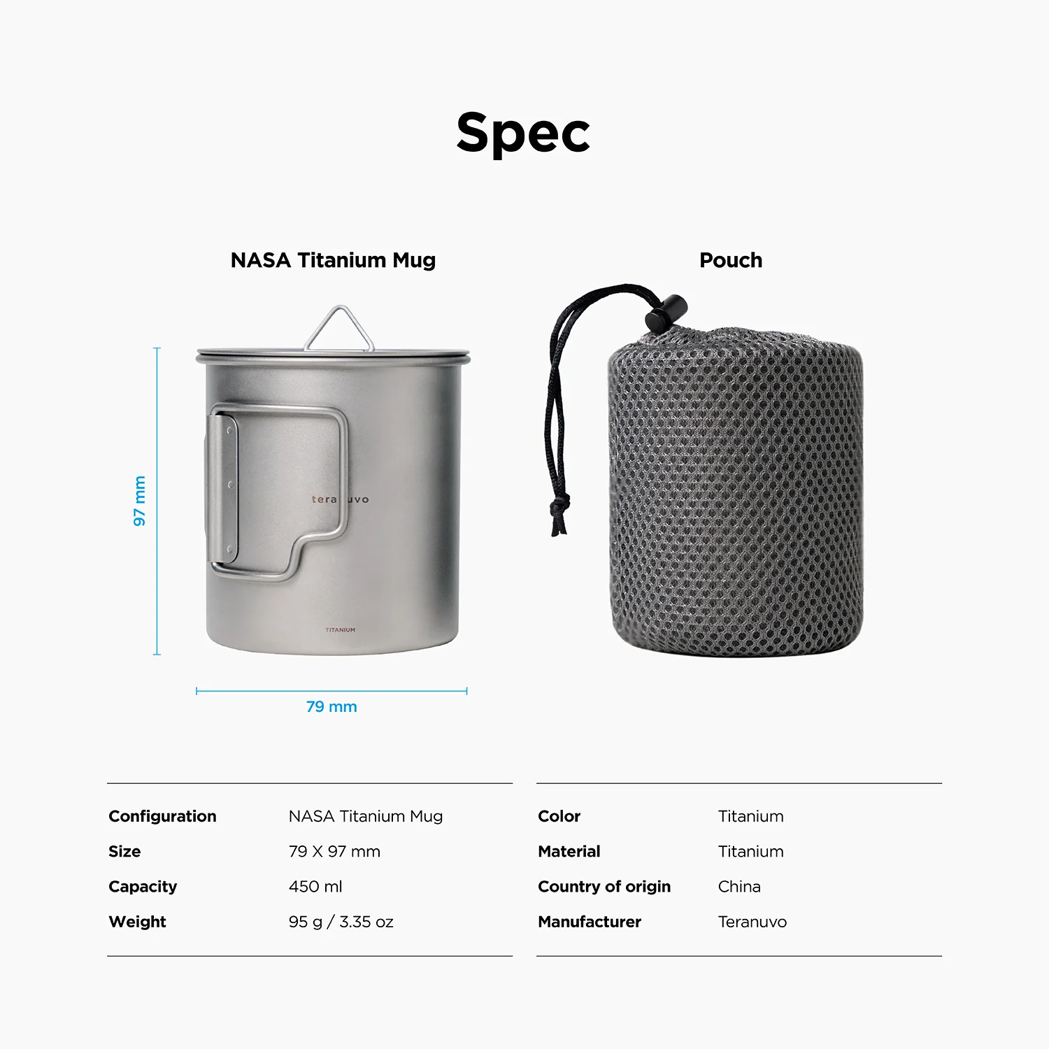 NASA Titanium Mug 450ML - Image 8