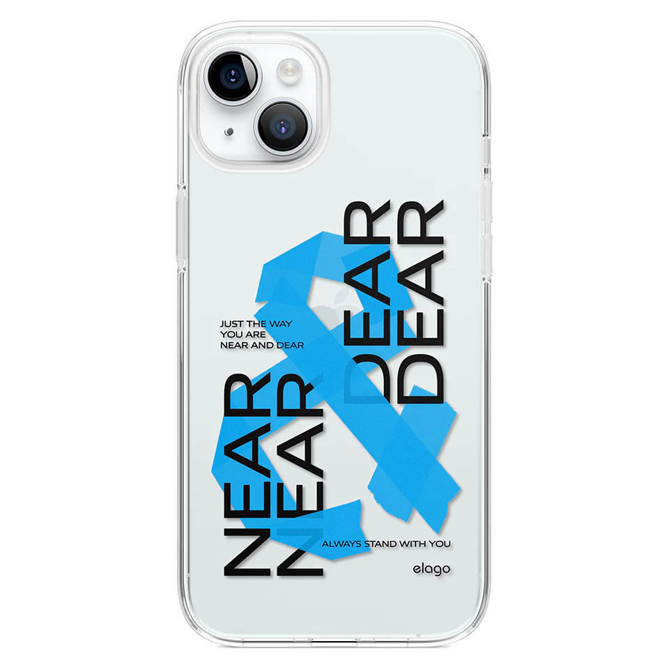 Near & Dear monthly elago Hybrid case for iPhone 15 Plus