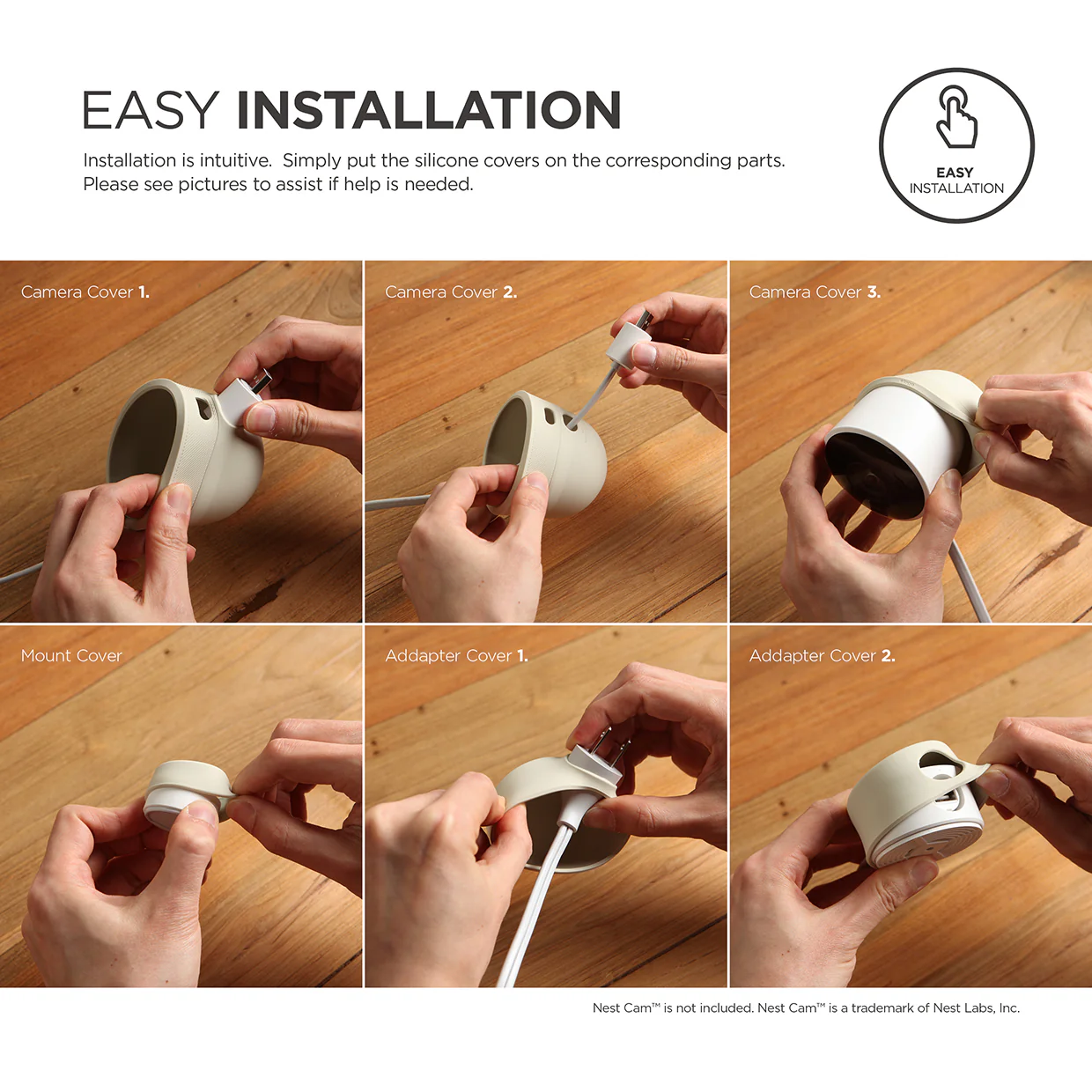 Cover for Nest Cam Outdoor Security Camera (Wired) - Image 9