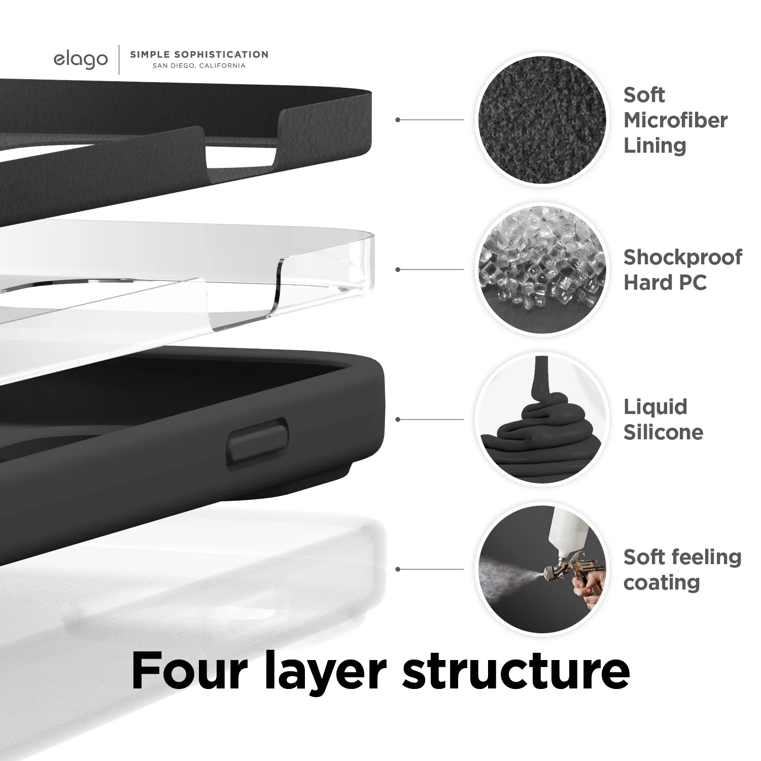 Premium Silicone Case for iPhone 14 Plus - Image 4