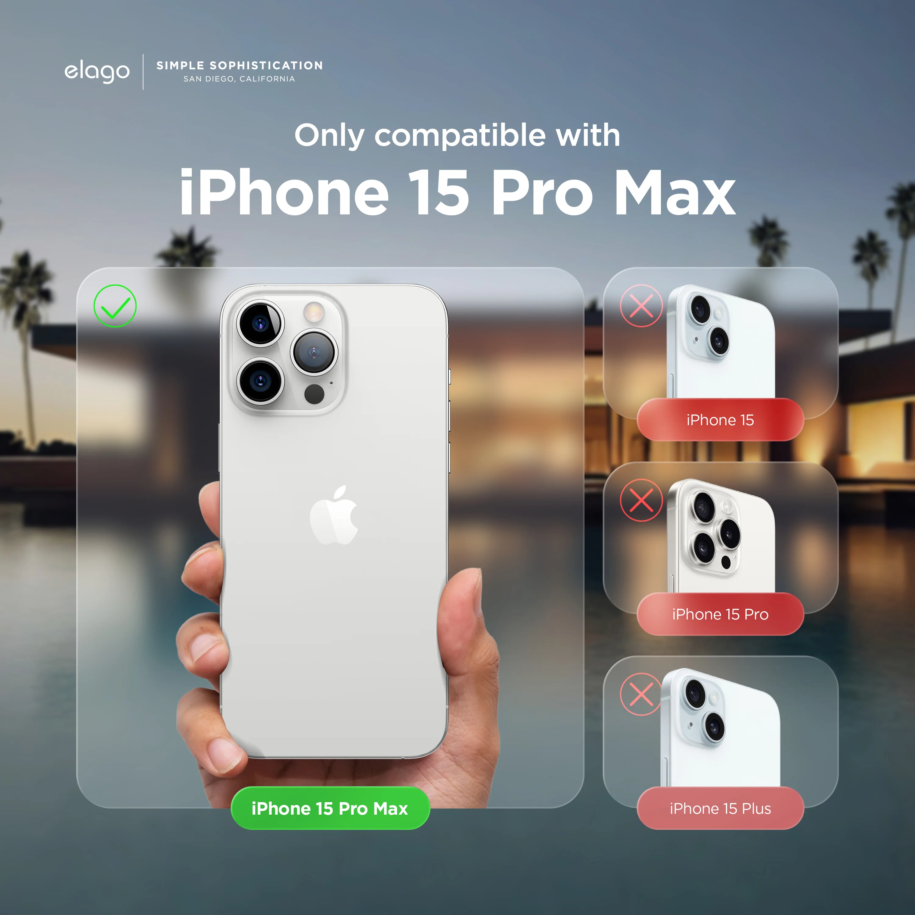 elago Premium Silicone Case for iPhone 15 Pro Max - Image 35