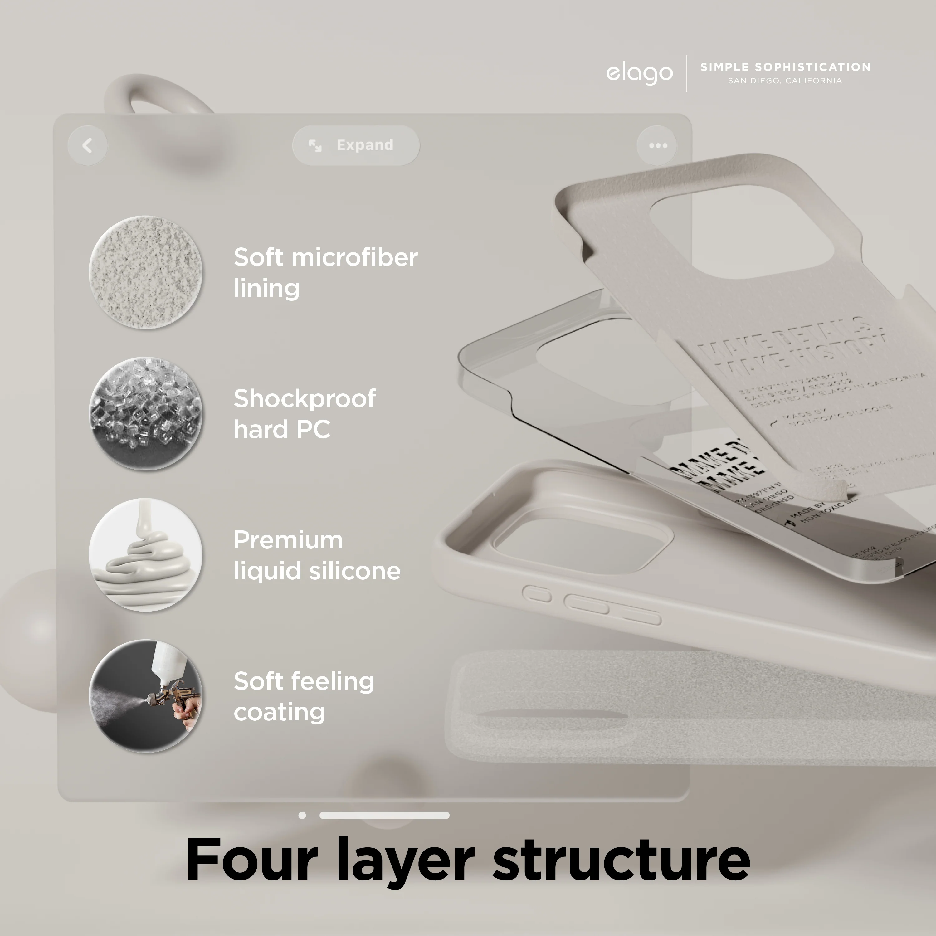 elago Premium Silicone Case for iPhone 15 Pro Max - Image 37