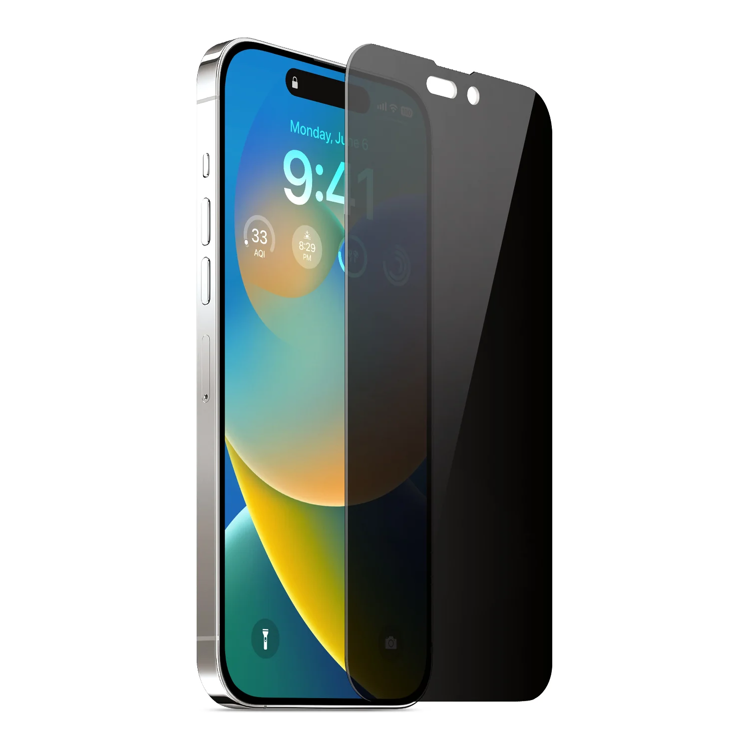 Privacy Glass+ Screen Protector for iPhone 14 Pro