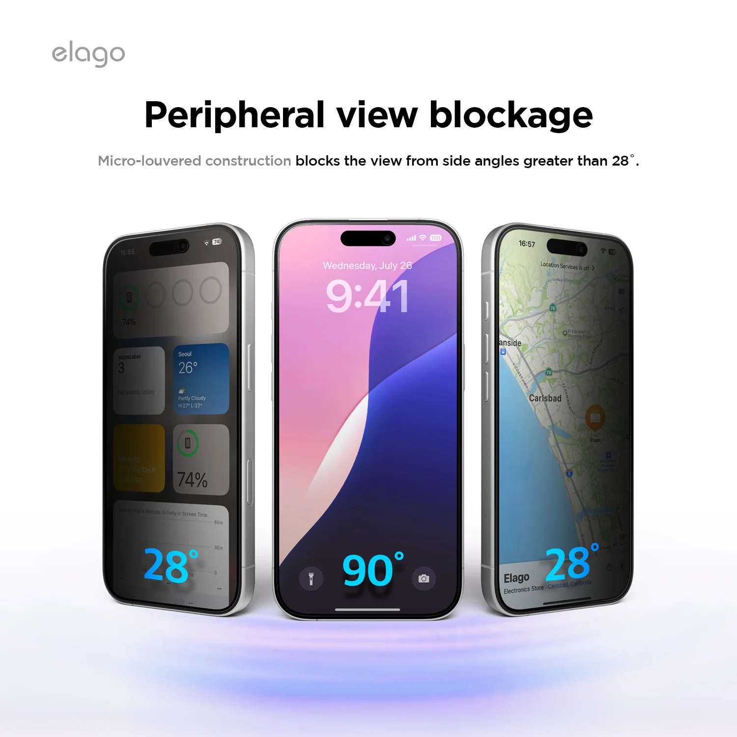 Privacy Glass+ Screen Protector [1 or 2Pcs] - Image 4
