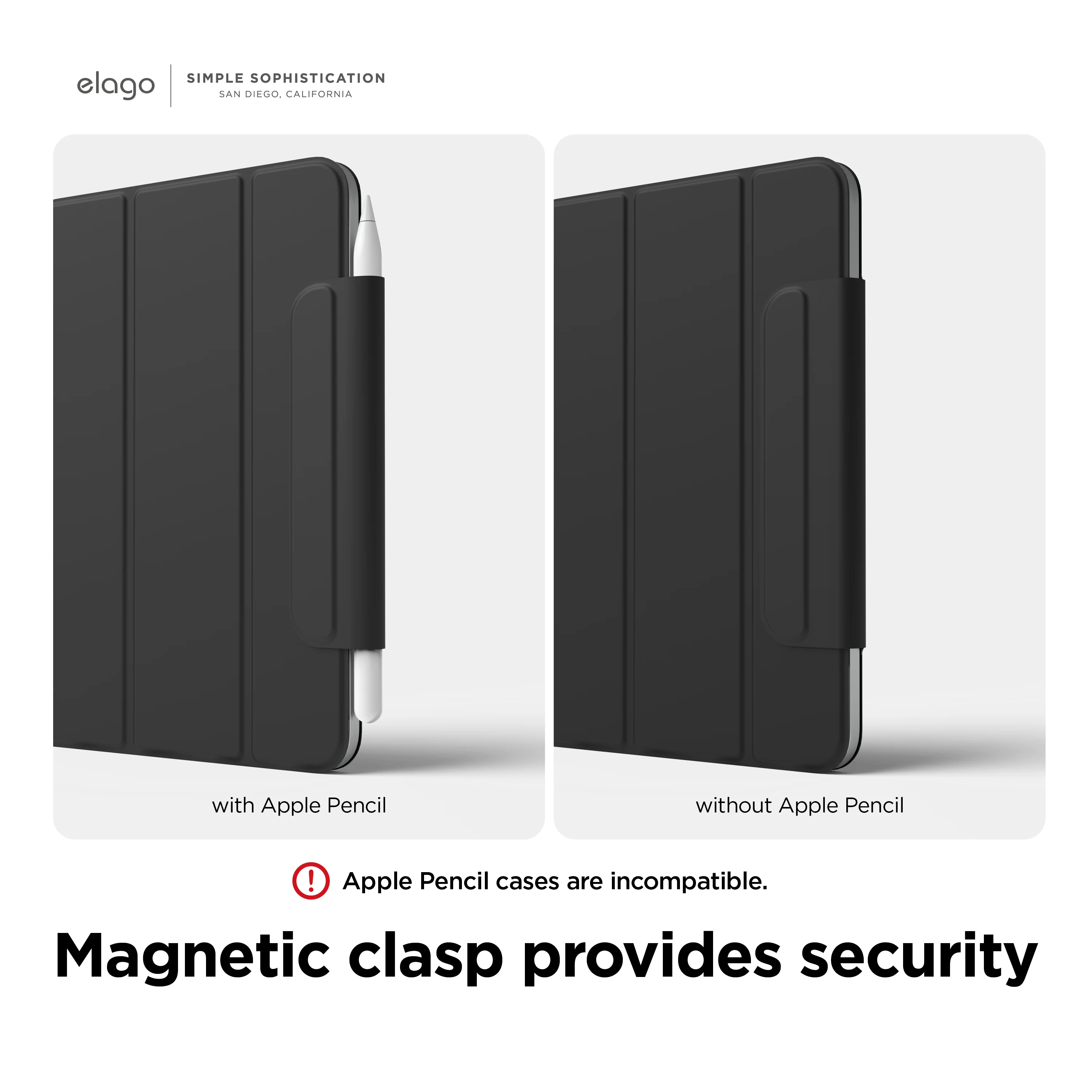 Smart Folio Case with Clasp [3 Colors] - Image 10